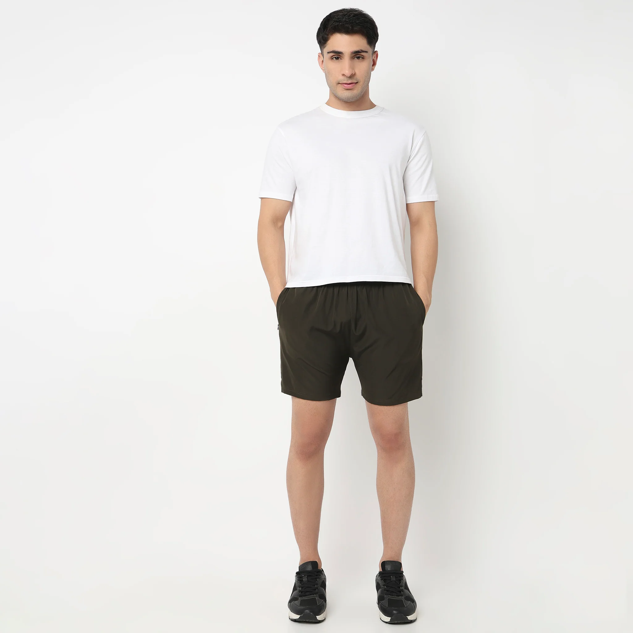AirDry® Running Shorts With Inner Compression and Secure Mobile Pocket-Built For Speed - Image 72