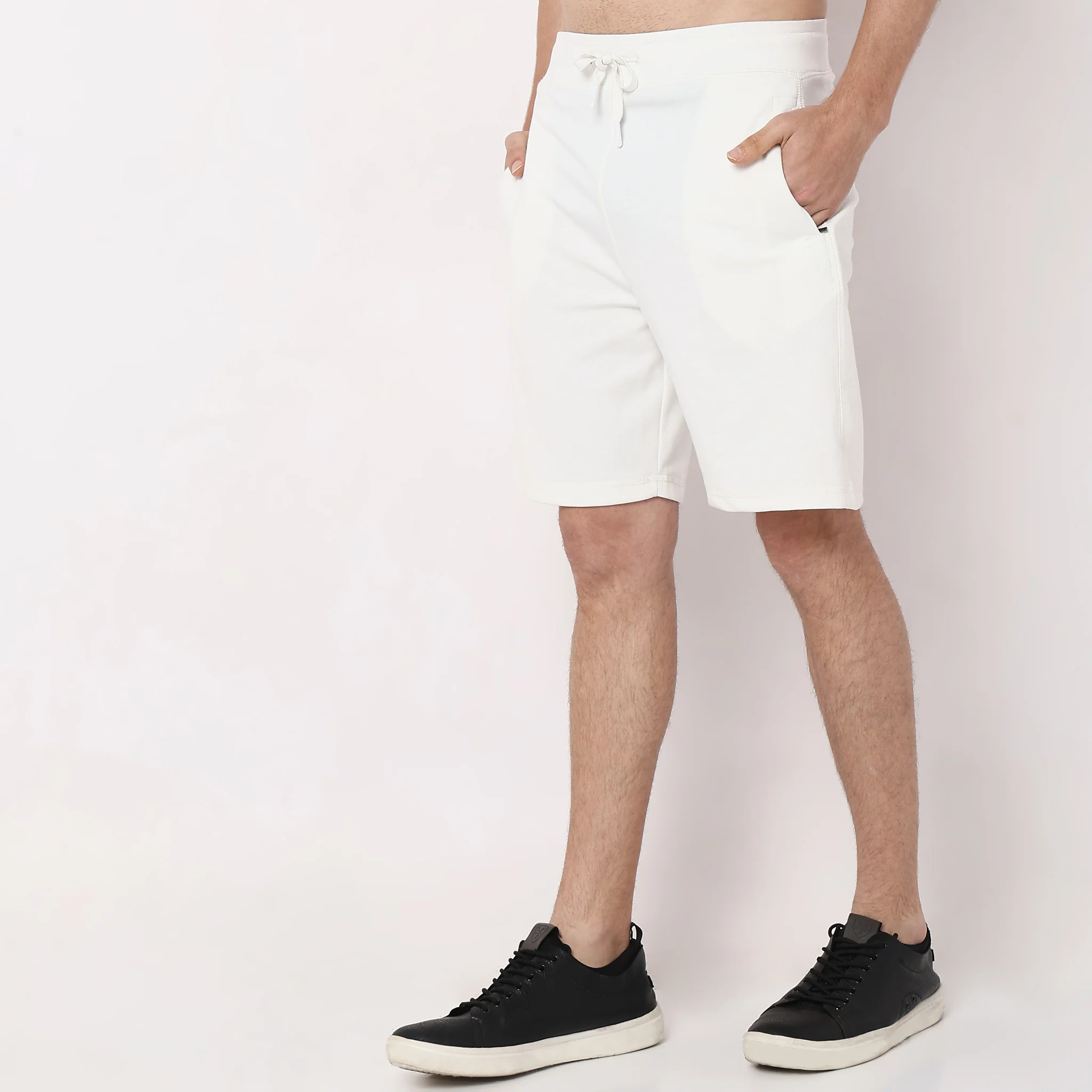 Flex Shorts - With Secure Mobile Pocket - Mid Rise Solid - Image 20