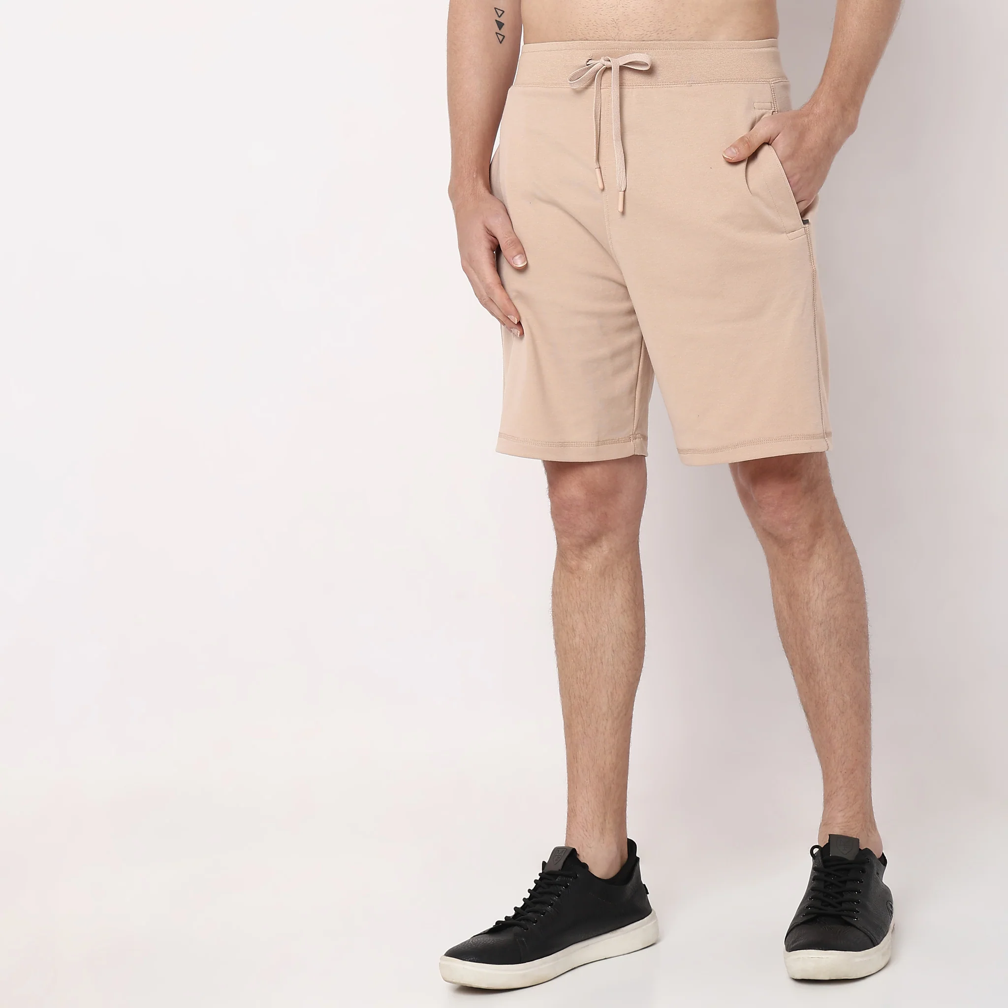 Flex Shorts - With Secure Mobile Pocket - Mid Rise Solid - Image 30