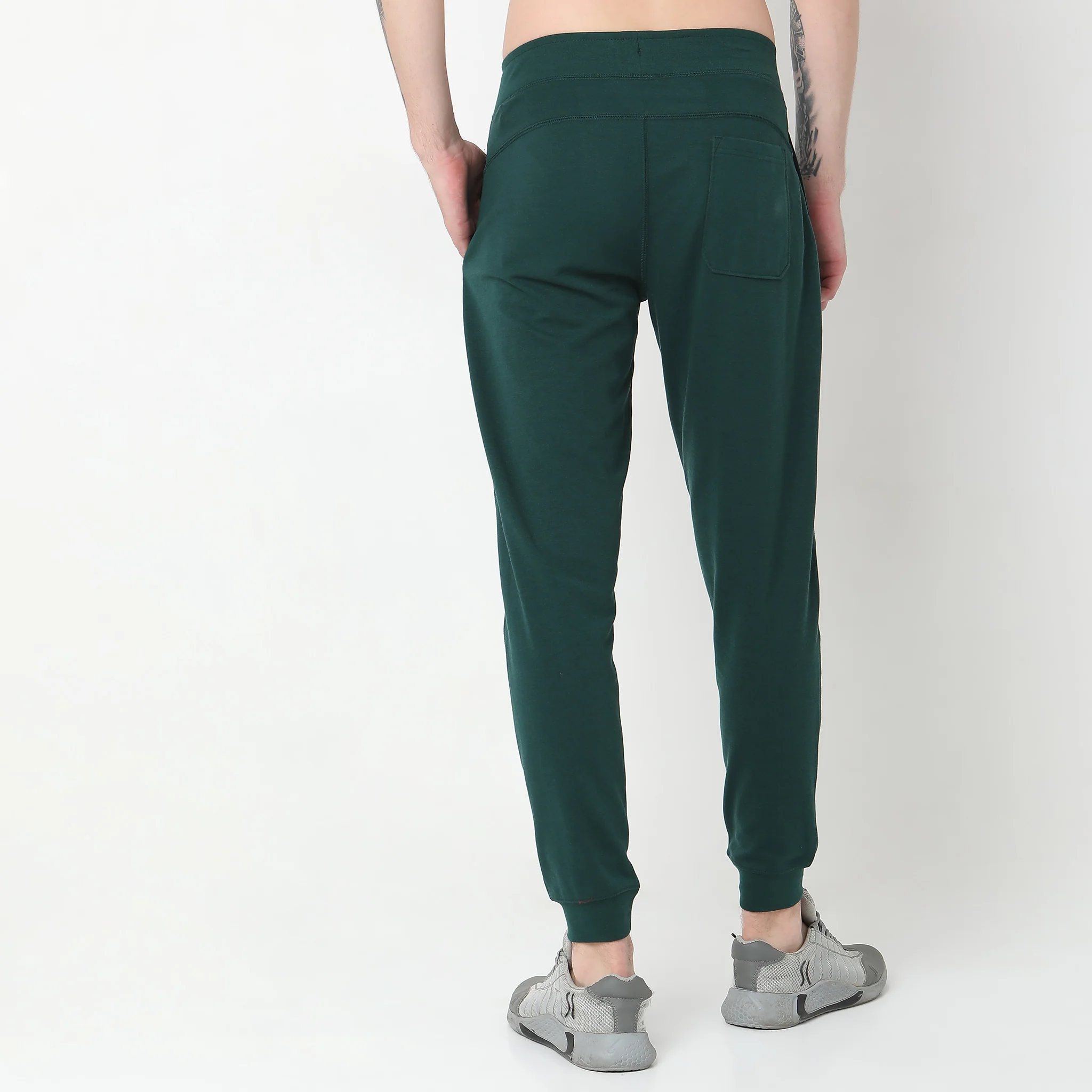 Flex Pants™ Joggers With Secure Mobile Pocket - Looper Knit Soft & Comfortable - Mid Rise - Image 13