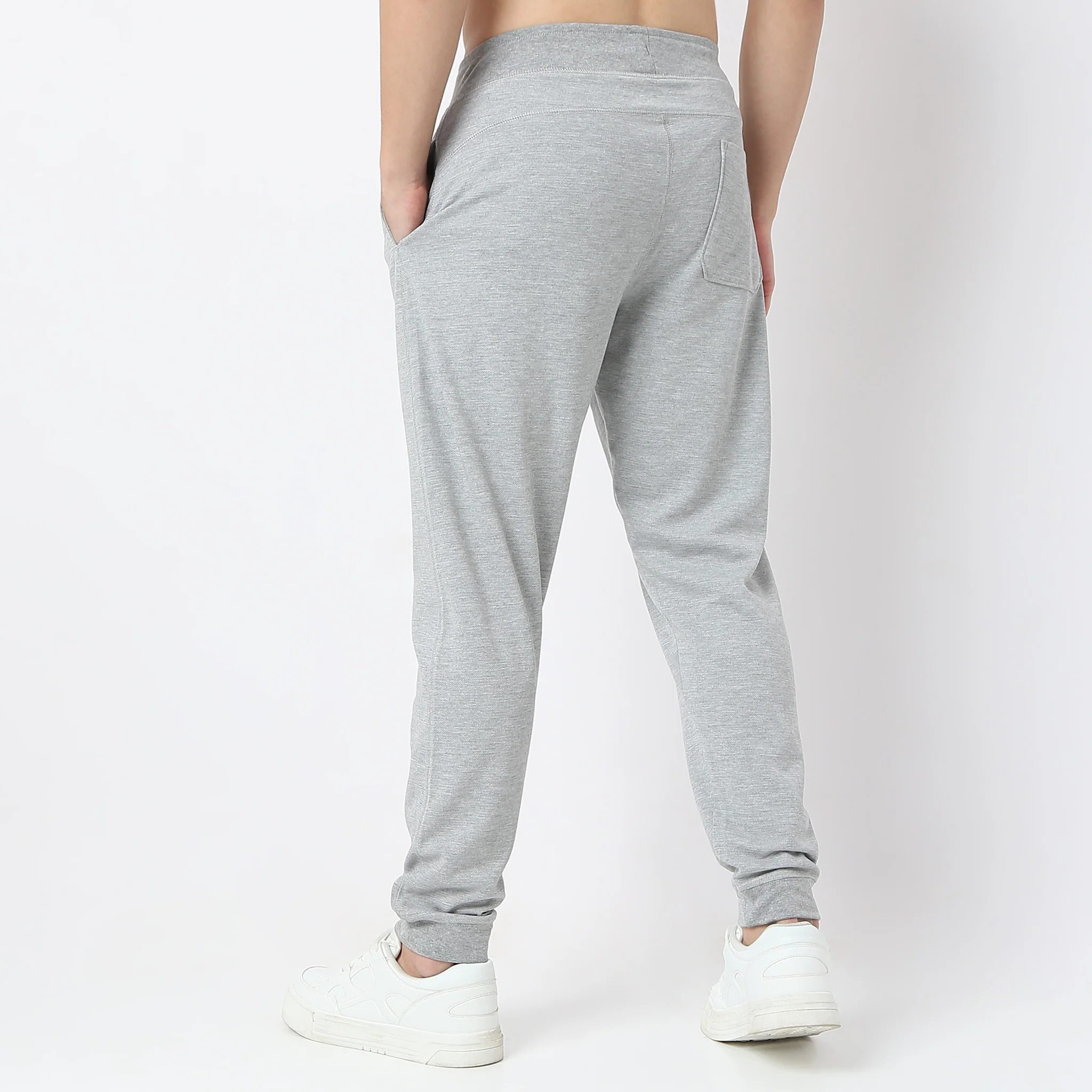 Flex Pants™ Joggers With Secure Mobile Pocket - Looper Knit Soft & Comfortable - Mid Rise - Image 28