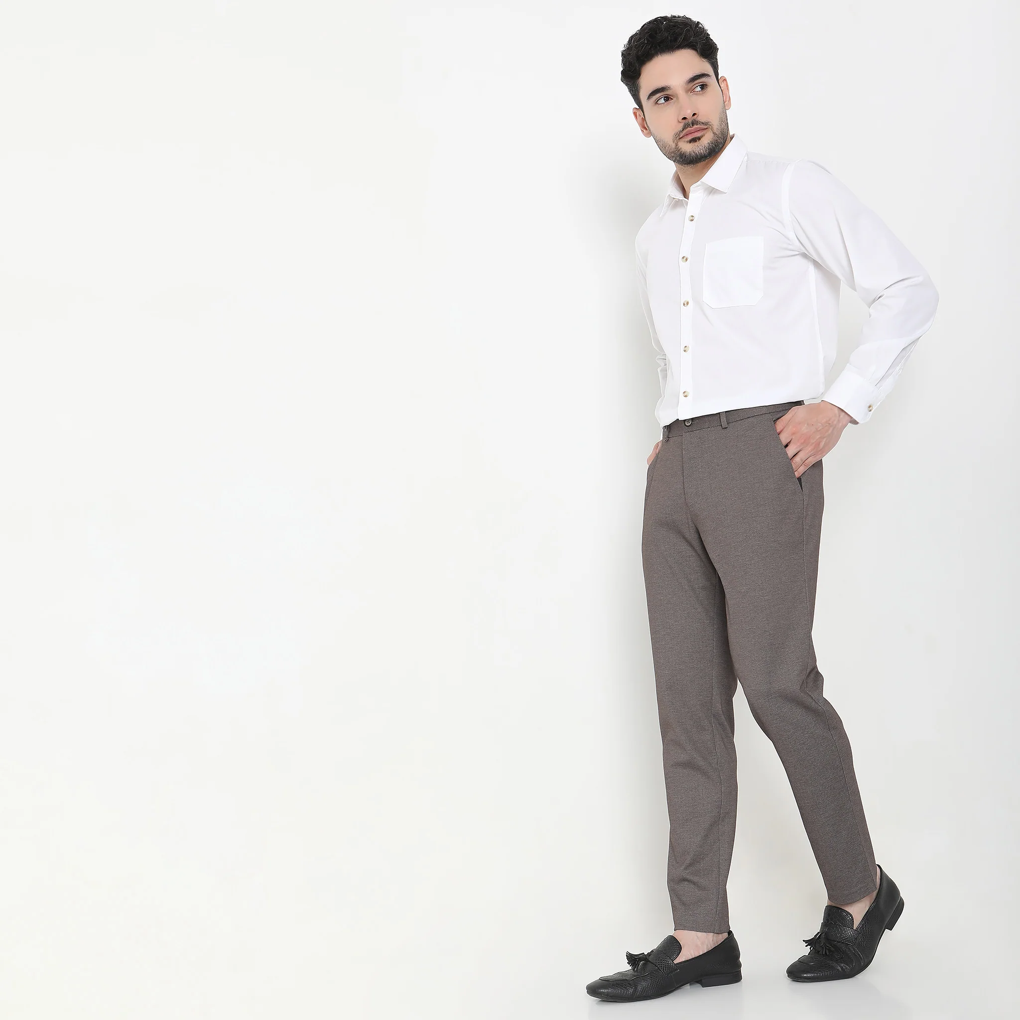 Crop Flex™ Pants - Ultra-Stretch Travel Friendly Crop Length With Secure Zip Pocket