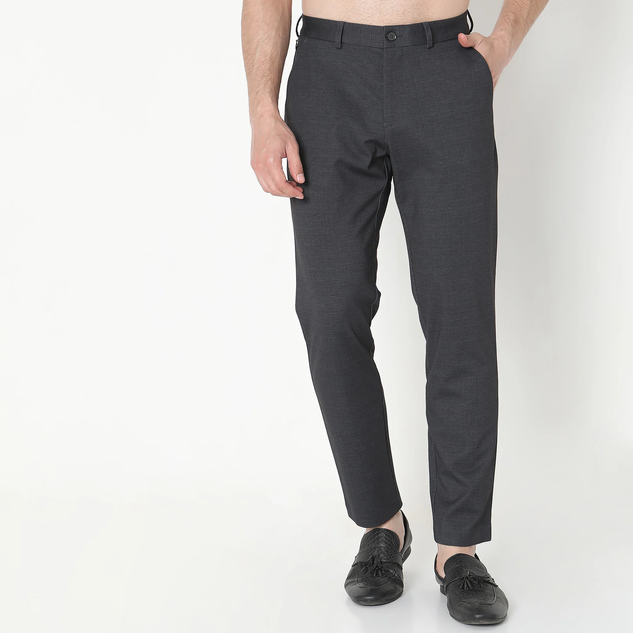 Crop Flex™ Pants - Ultra-Stretch Travel Friendly Crop Length With Secure Zip Pocket - Image 12