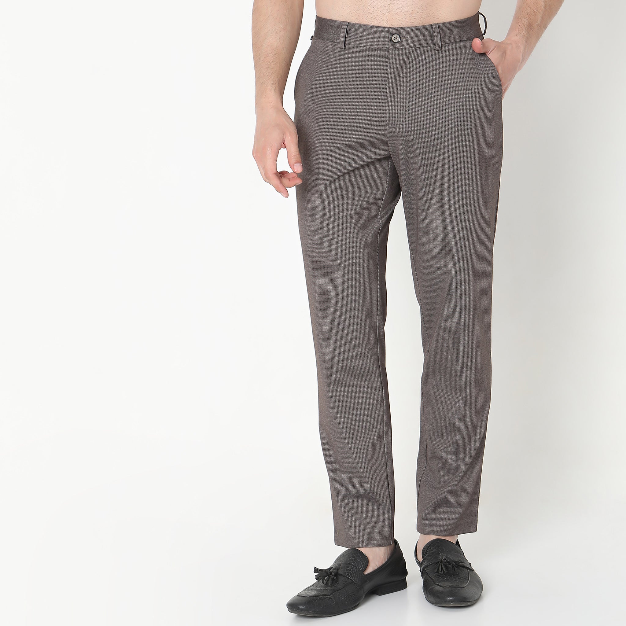 Crop Flex™ Pants - Ultra-Stretch Travel Friendly Crop Length With Secure Zip Pocket - Image 2
