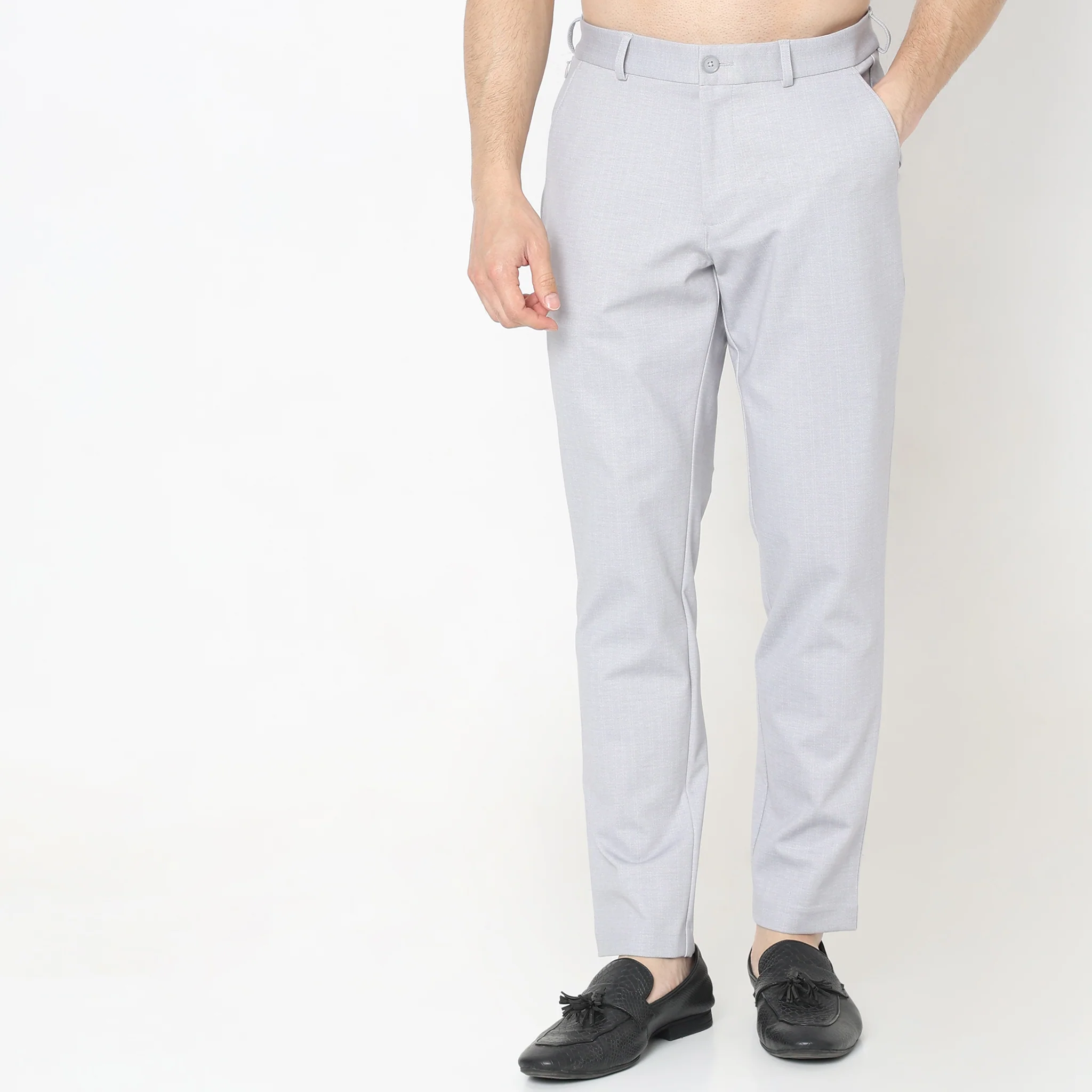 Crop Flex™ Pants - Ultra-Stretch Travel Friendly Crop Length With Secure Zip Pocket - Image 2