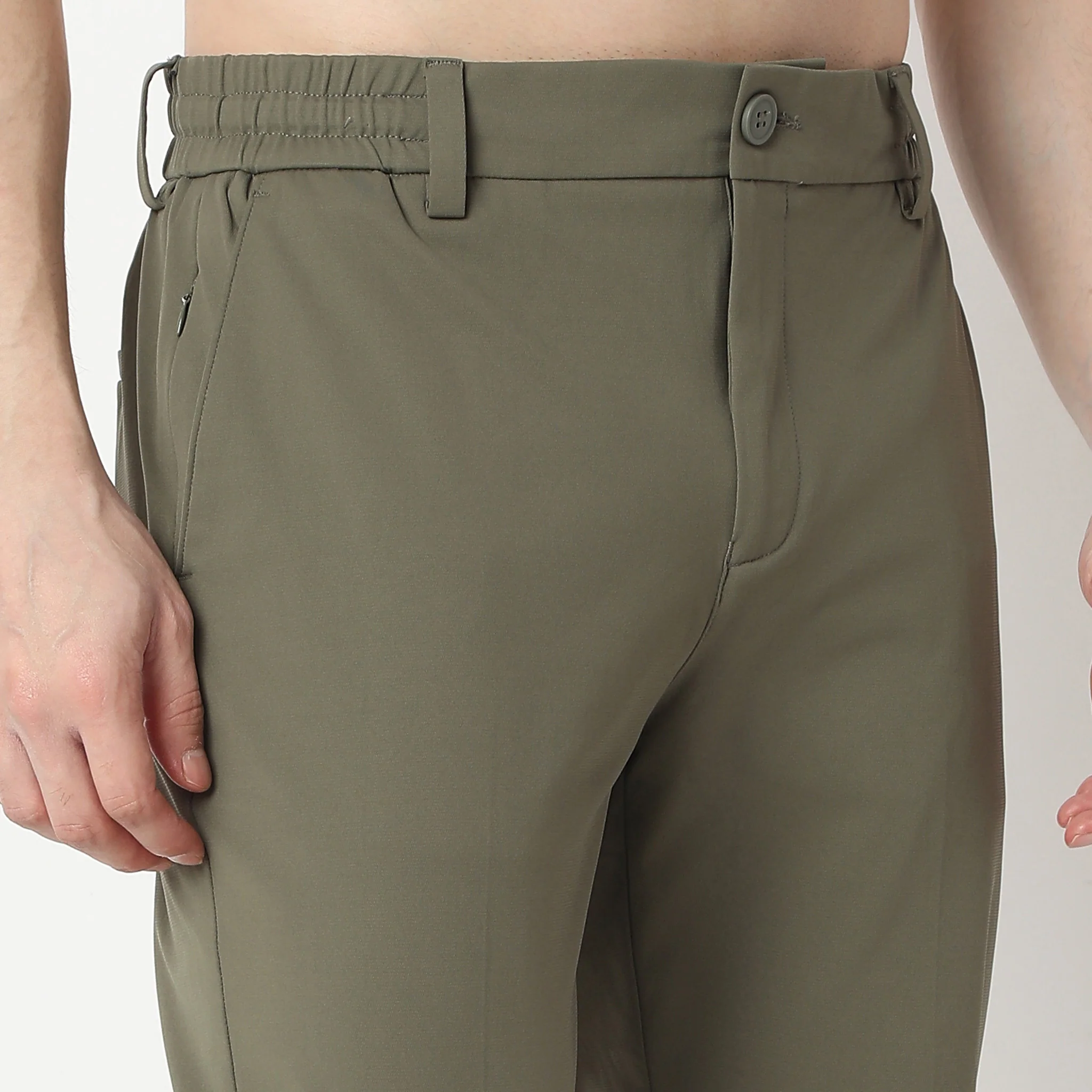 Versatile Smart Pants With Comfortable Elasticated Waistband - Image 4