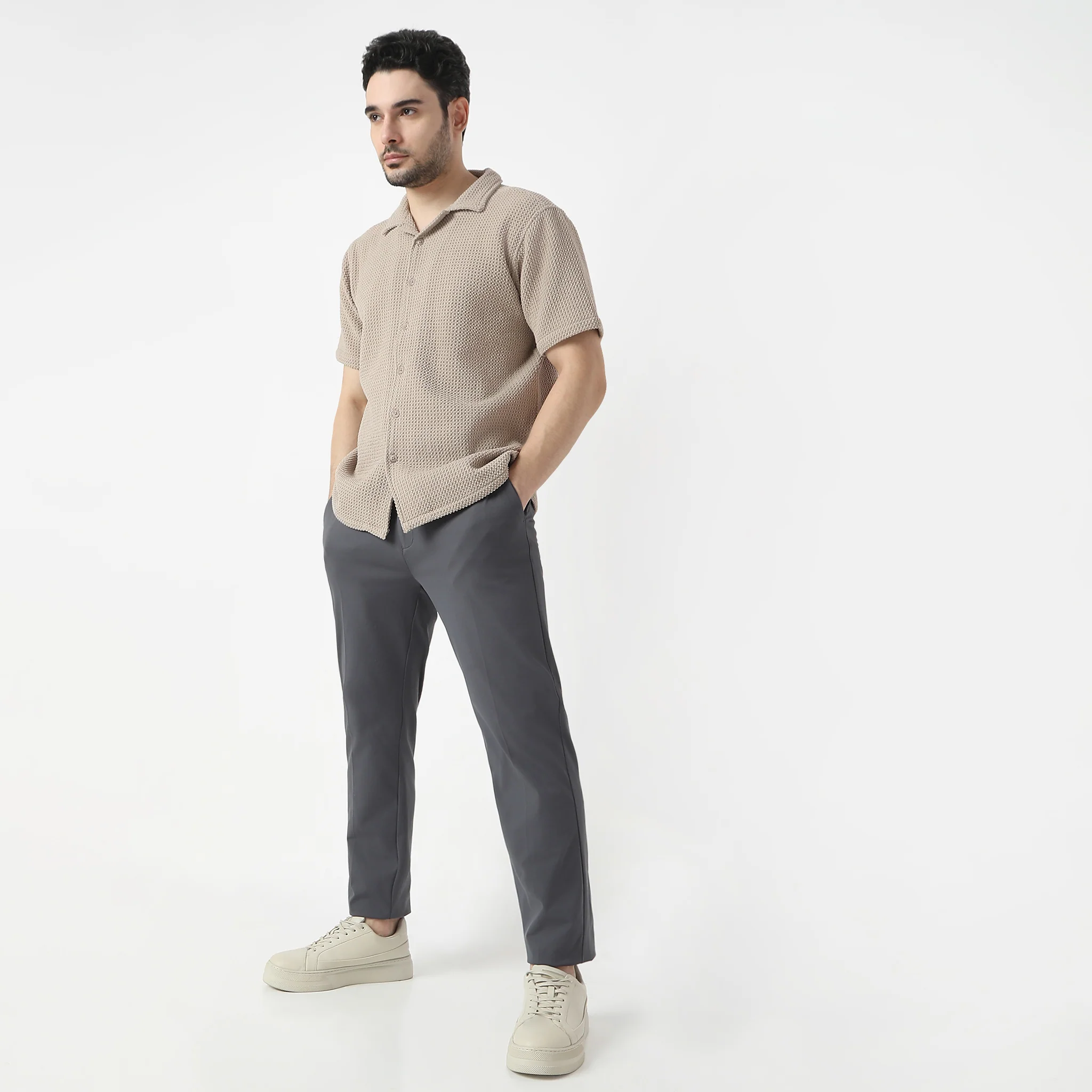 Versatile Smart Pants With Comfortable Elasticated Waistband - Image 6