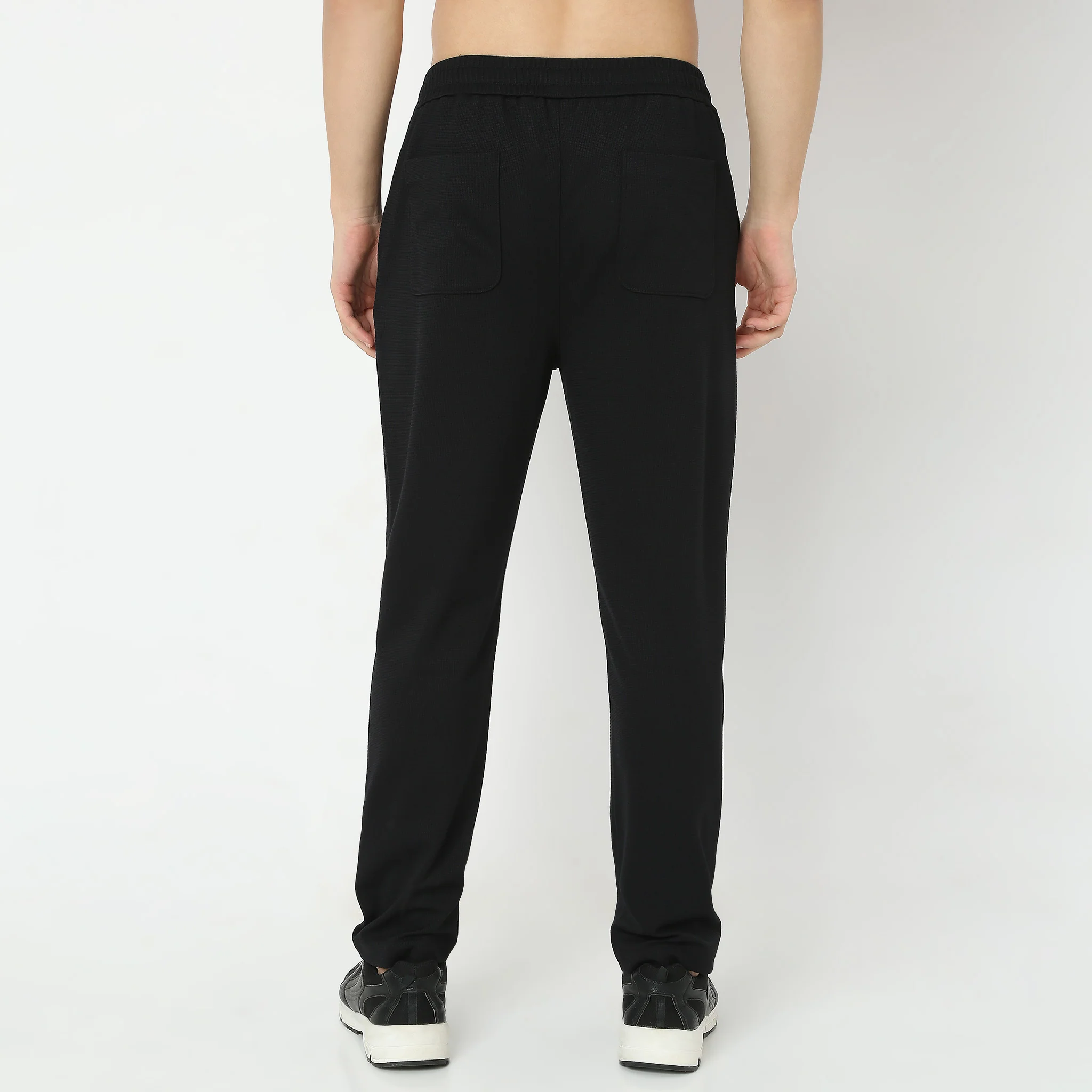Weekend™ Pants - Knitted Fabric Lounge Wear - Comfort "Pull Up" With Elasticated Waist - Image 3