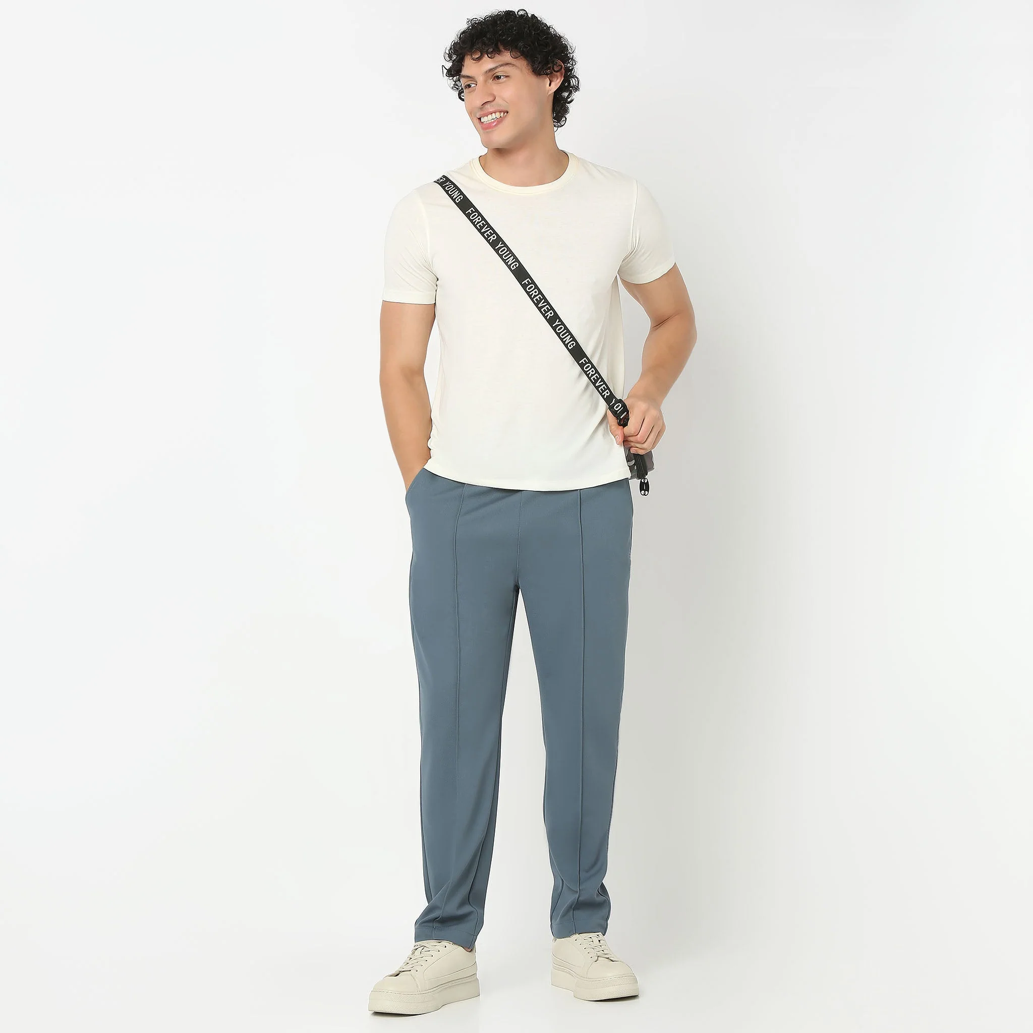 Weekend™ Pants - Knitted Fabric Lounge Wear - Comfort "Pull Up" With Elasticated Waist - Image 31