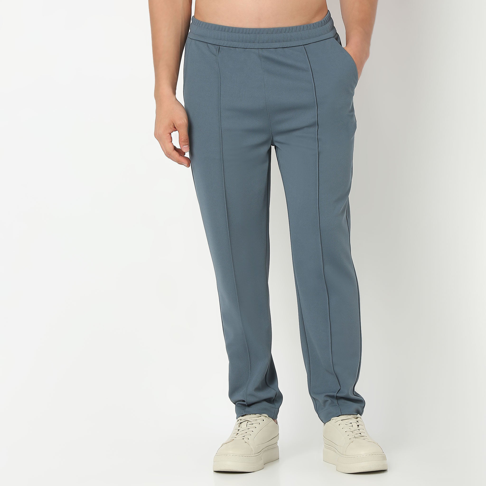 Weekend™ Pants - Knitted Fabric Lounge Wear - Comfort "Pull Up" With Elasticated Waist - Image 32