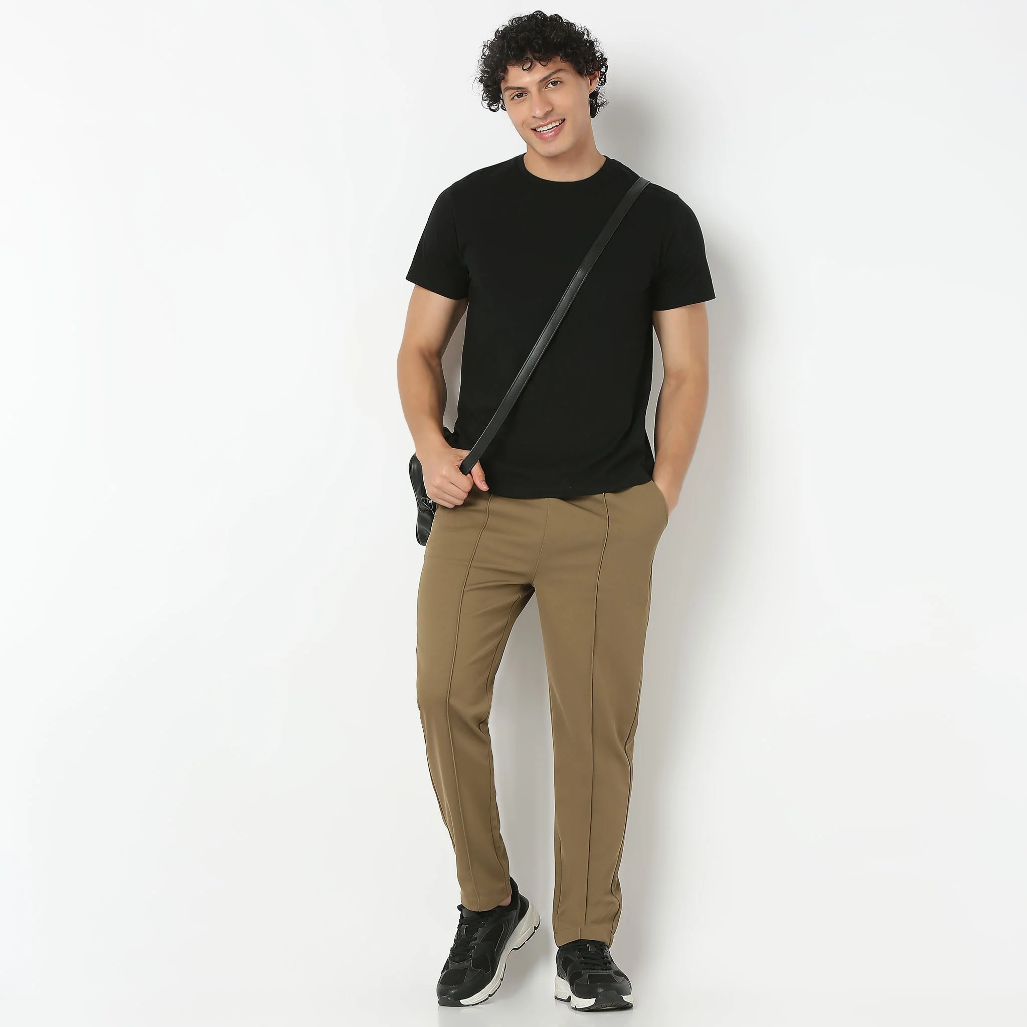 Weekend™ Pants - Knitted Fabric Lounge Wear - Comfort "Pull Up" With Elasticated Waist - Image 36