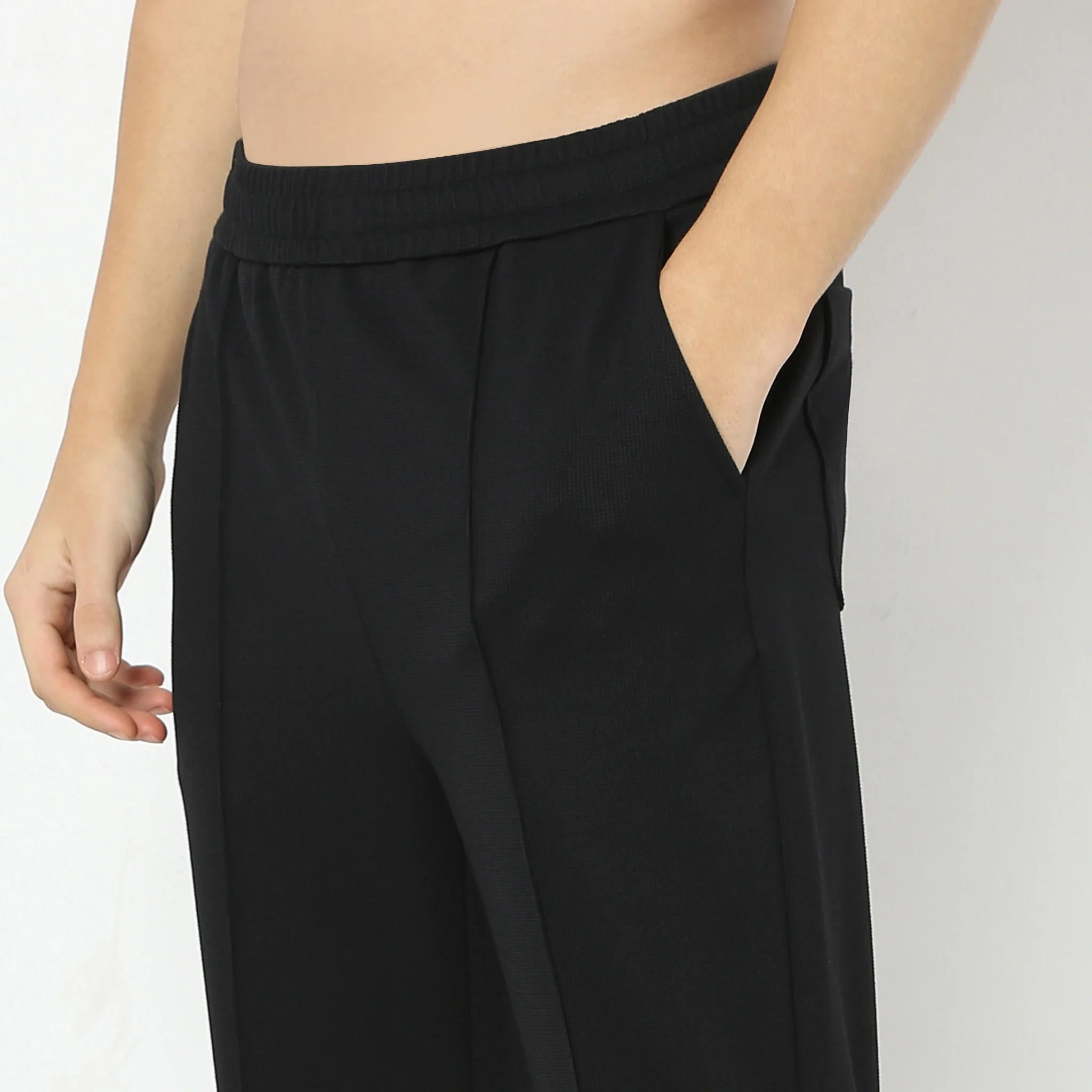 Weekend™ Pants - Knitted Fabric Lounge Wear - Comfort "Pull Up" With Elasticated Waist - Image 5