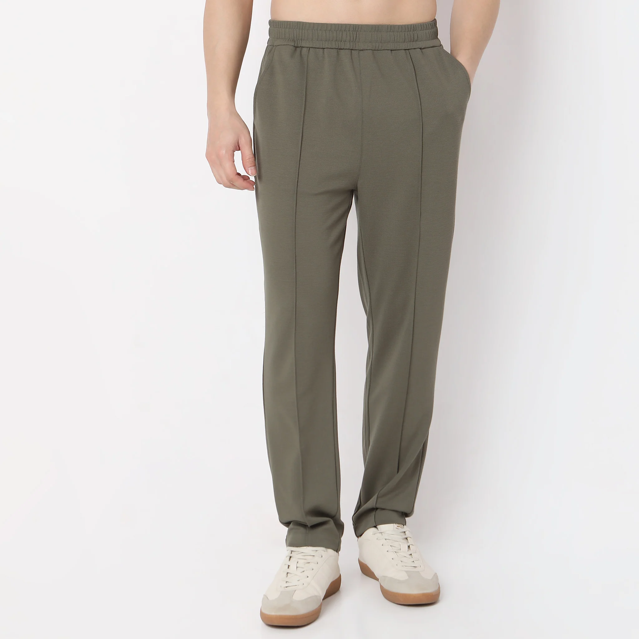Weekend™ Pants - Knitted Fabric Lounge Wear - Comfort "Pull Up" With Elasticated Waist - Image 7