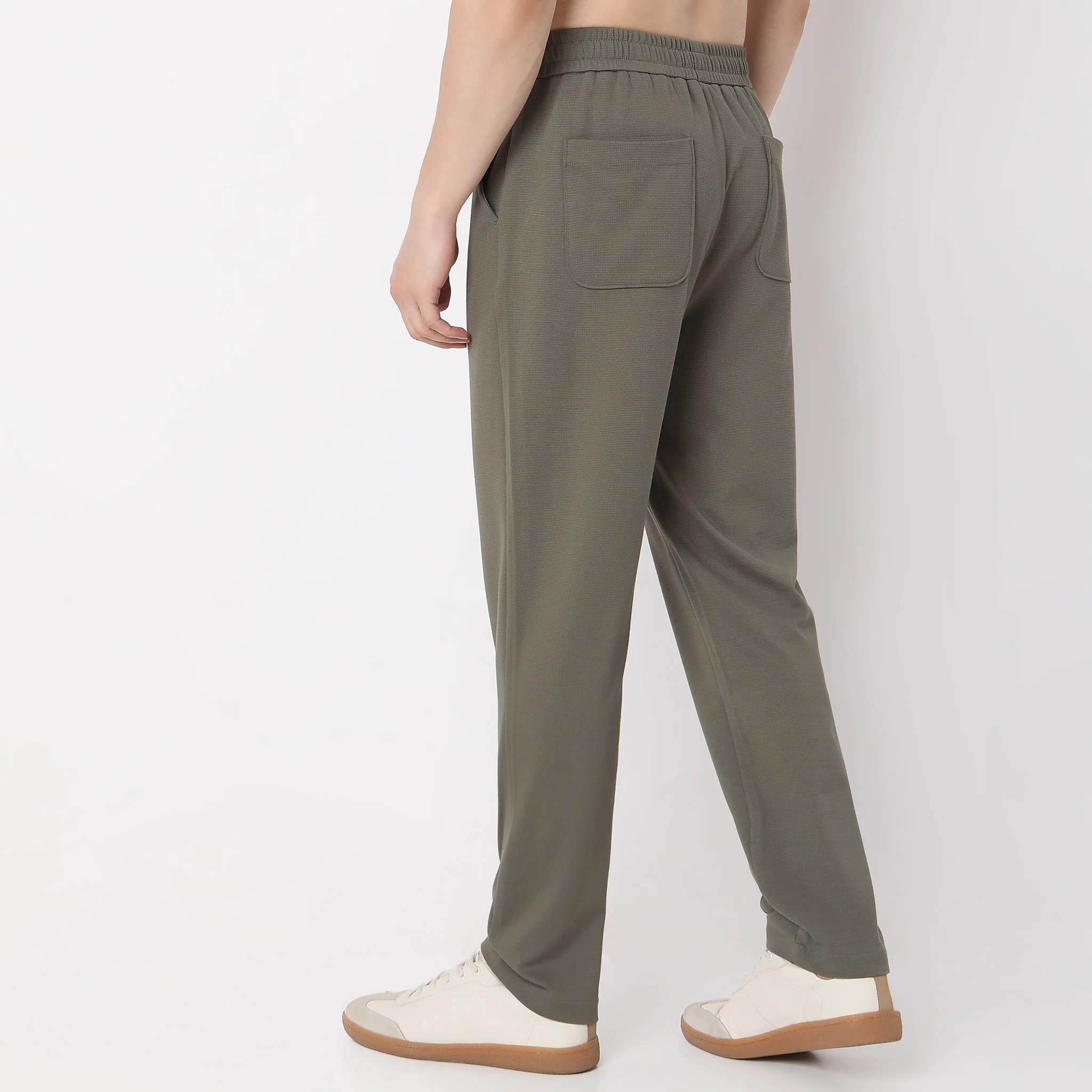Weekend™ Pants - Knitted Fabric Lounge Wear - Comfort "Pull Up" With Elasticated Waist - Image 8