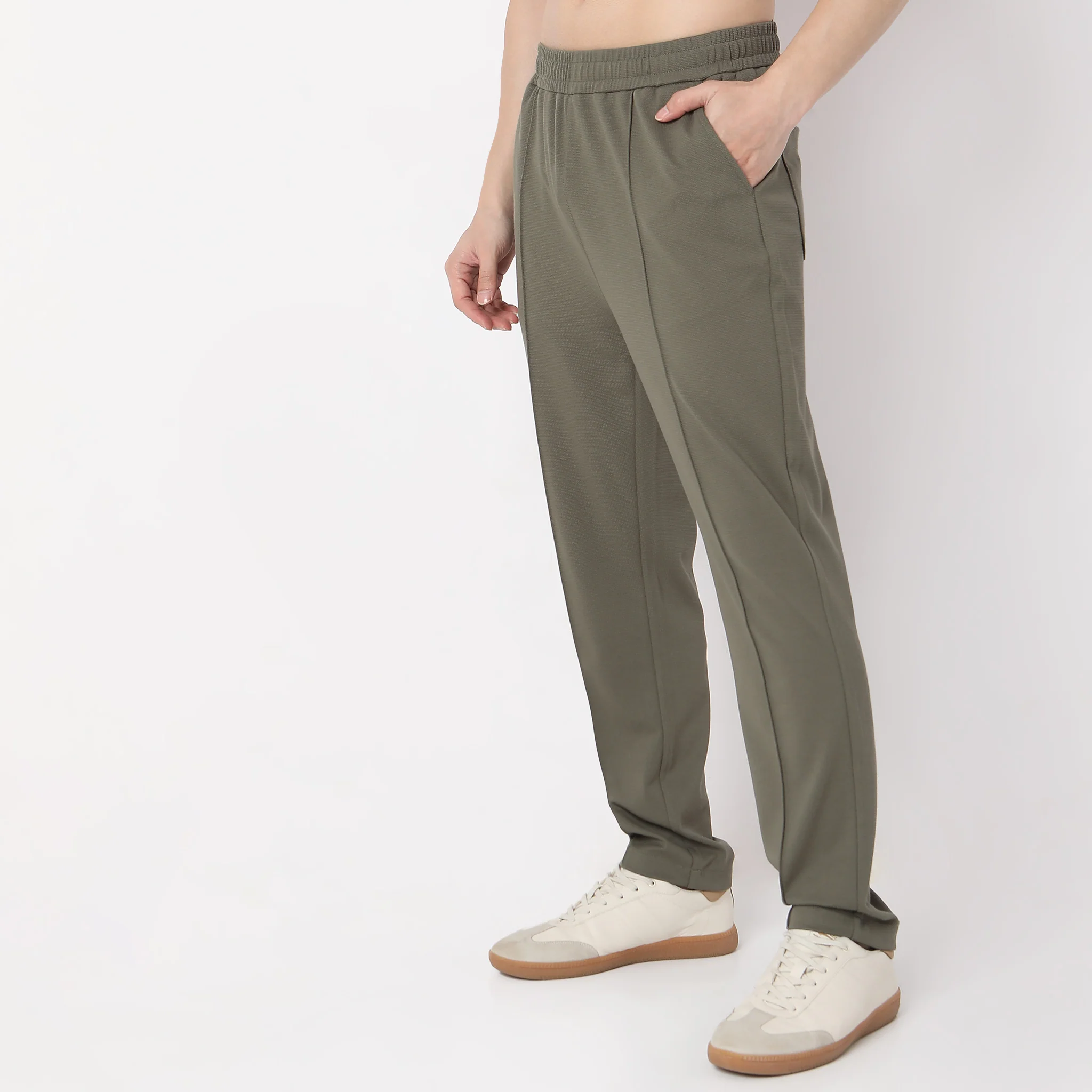 Weekend™ Pants - Knitted Fabric Lounge Wear - Comfort "Pull Up" With Elasticated Waist - Image 9
