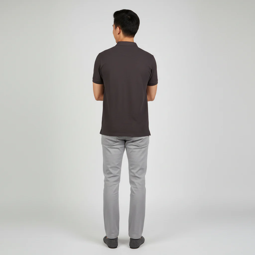 Double Dyed Polo™ T-Shirt With Anti-Curl Collar Pique Knit - Image 28
