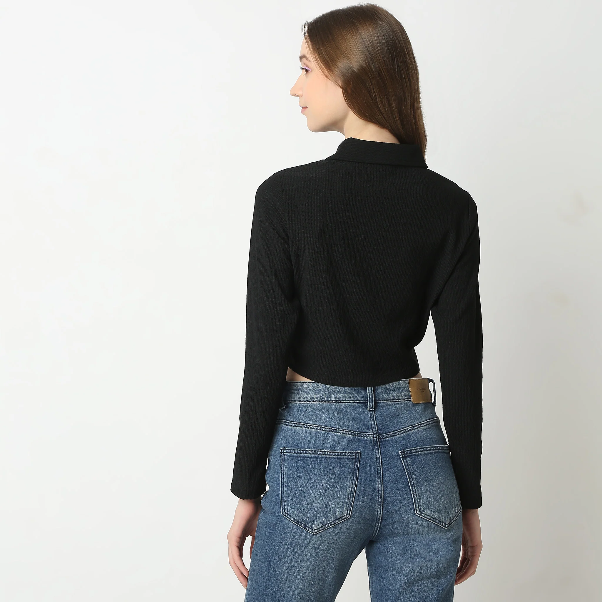 Solid Full Sleeve Betty Shirts - Image 3