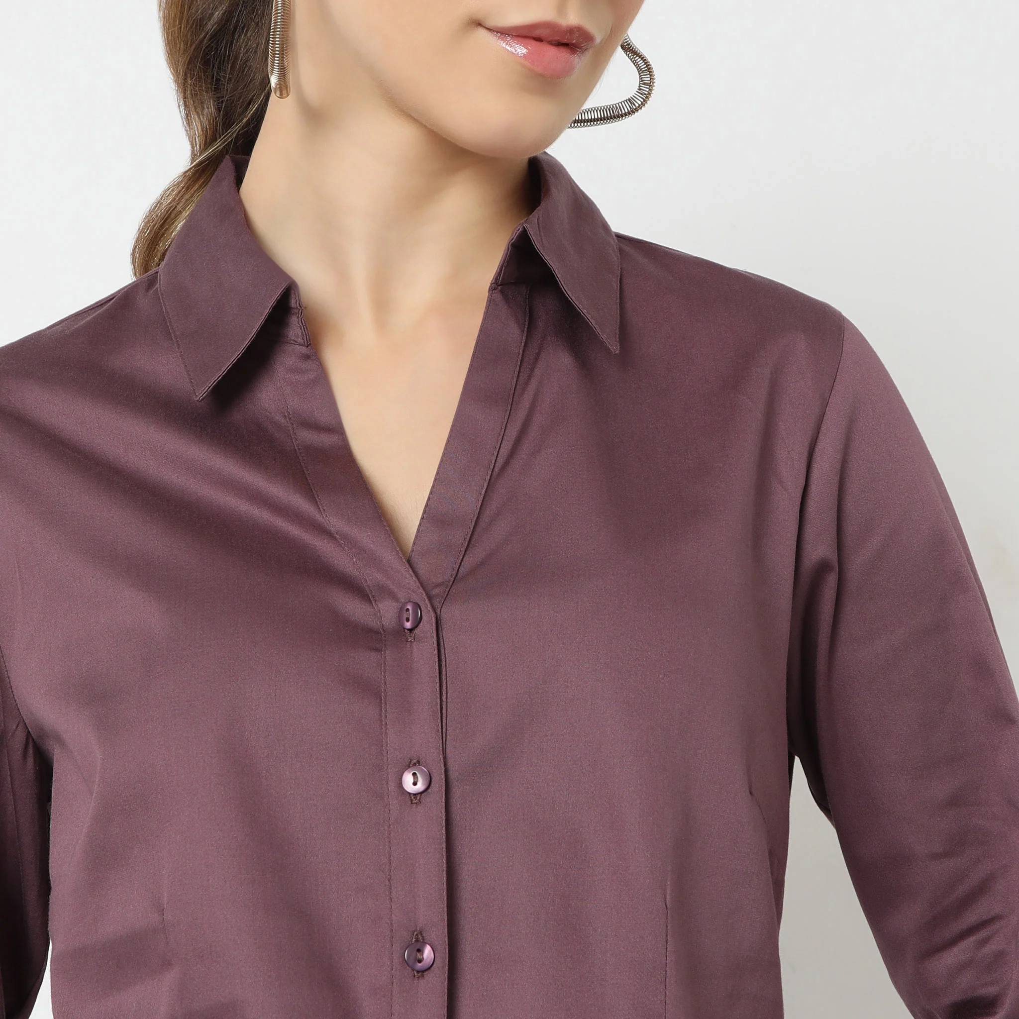 Regular Fit Solid Shirt - Image 39