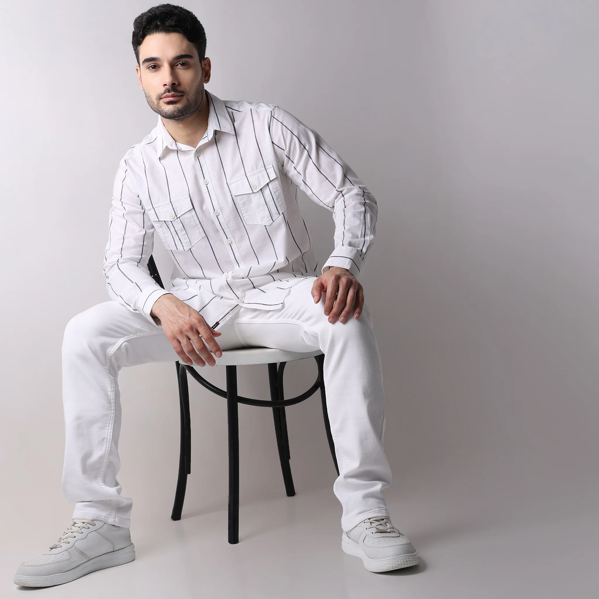 Regular Fit Striped Shirt