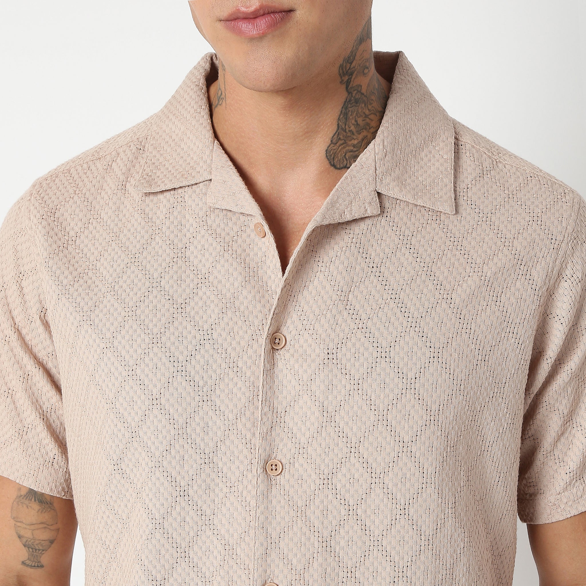 Regular Fit Solid Shirt - Image 14
