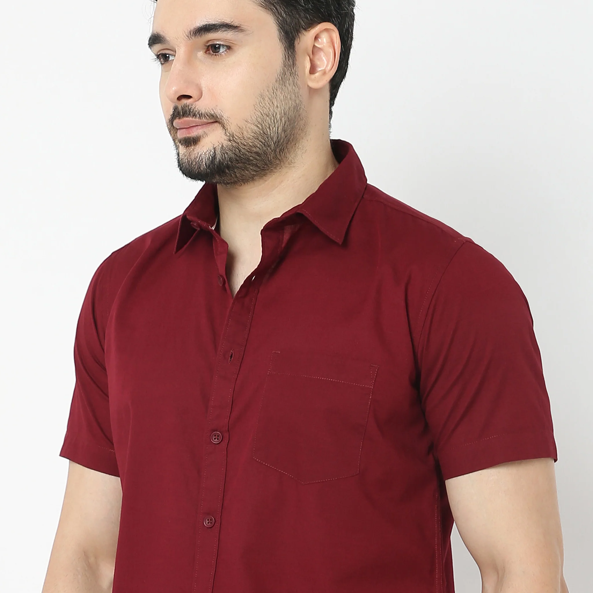 Easy Shirt™ - 100% Cotton MockLin Slubs - Regular Fit Solid Shirt - Image 24