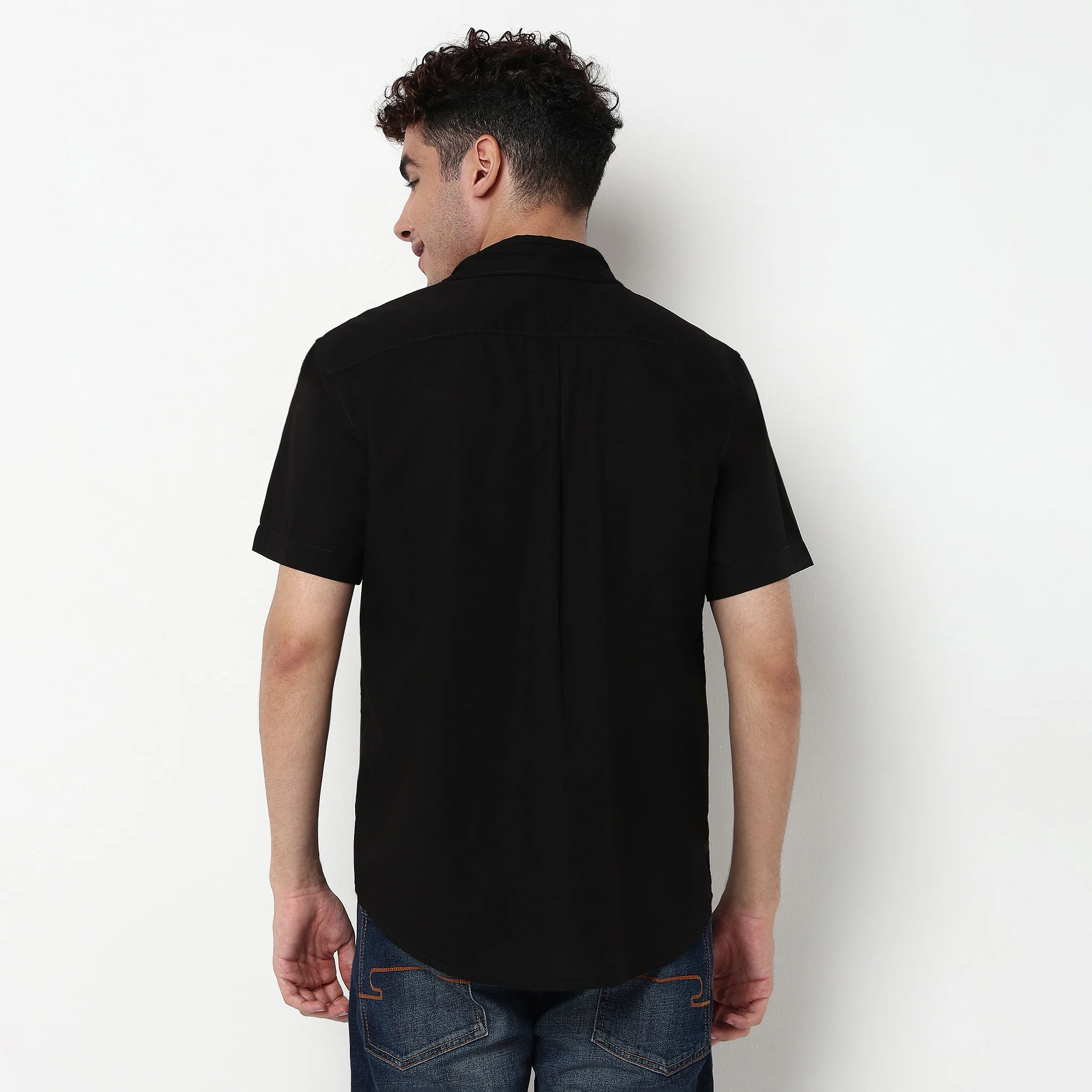 Easy Shirt™ - 100% Cotton MockLin Slubs - Regular Fit Solid Shirt - Image 33
