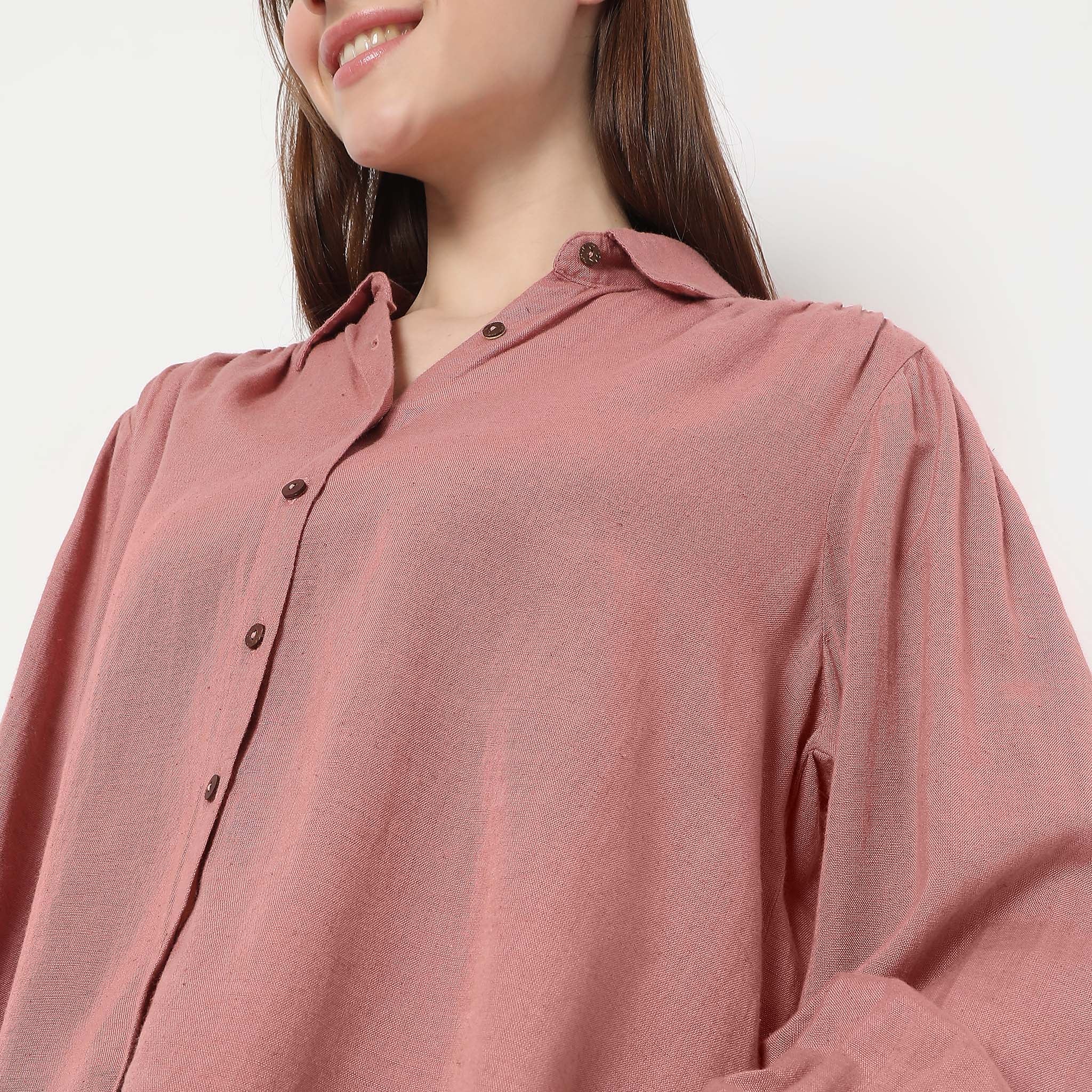Solid Full Sleeve Shirt - Image 9