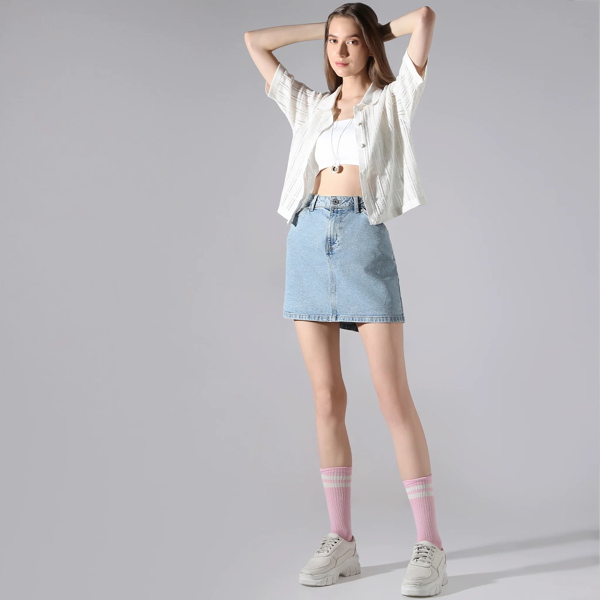 Regular Fit Solid Shirt - Image 2