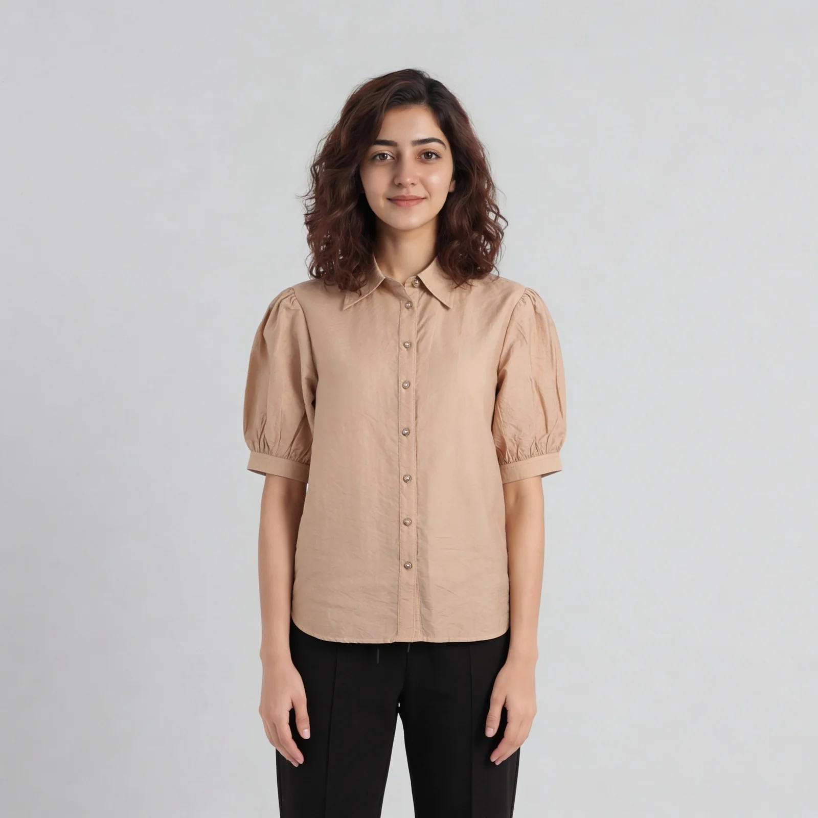 Regular Fit Solid Elbow Sleeve Shirt - Image 17