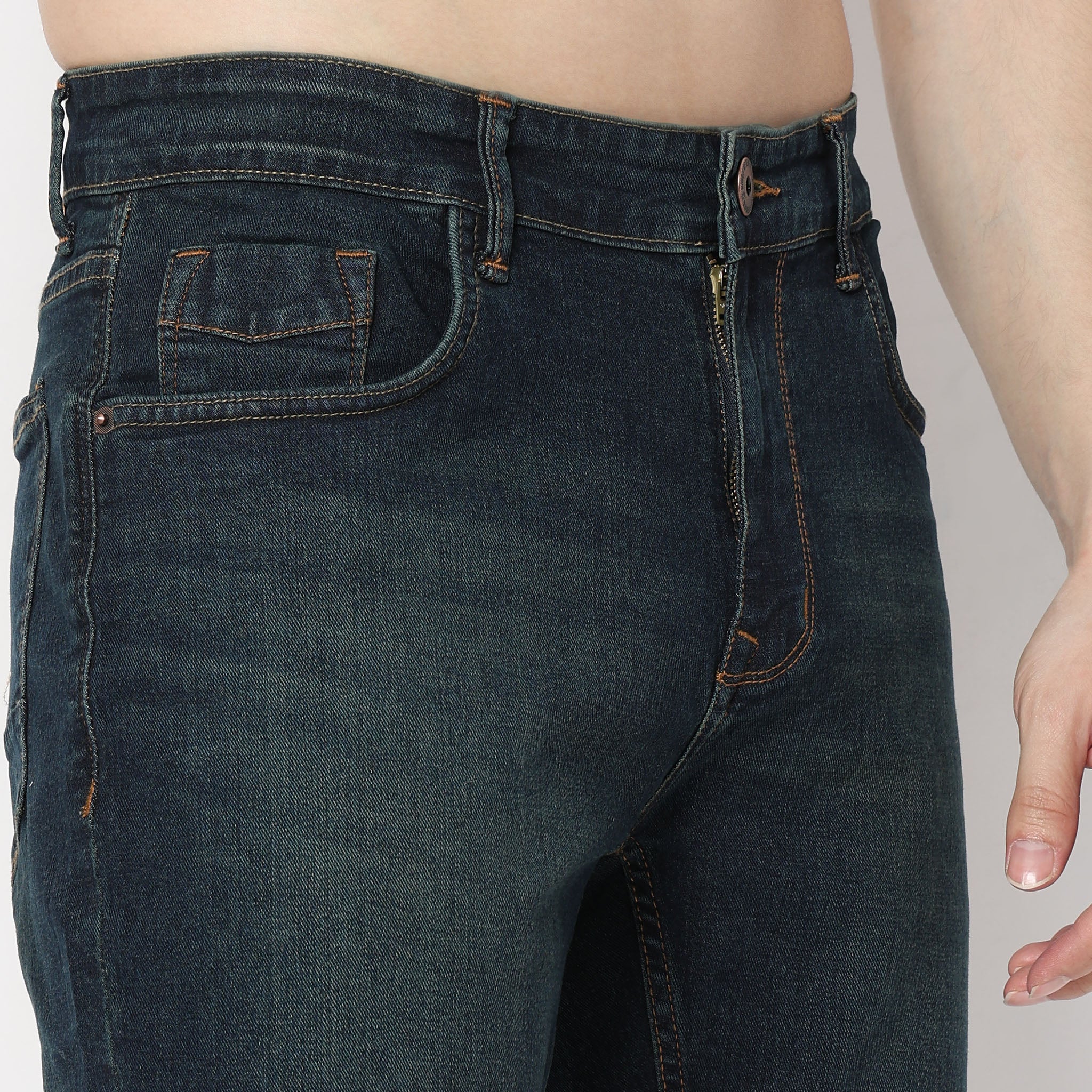 Solid Short Length Mid Rise Shorts - Image 10