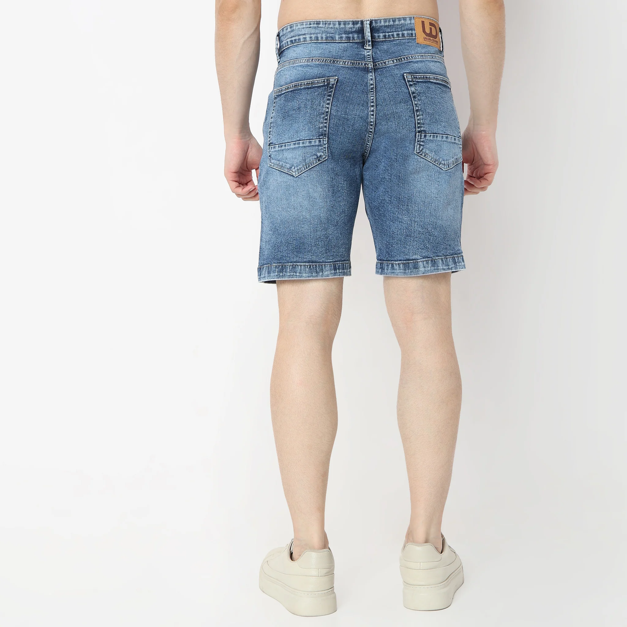 Solid Short Length Mid Rise Shorts - Image 23