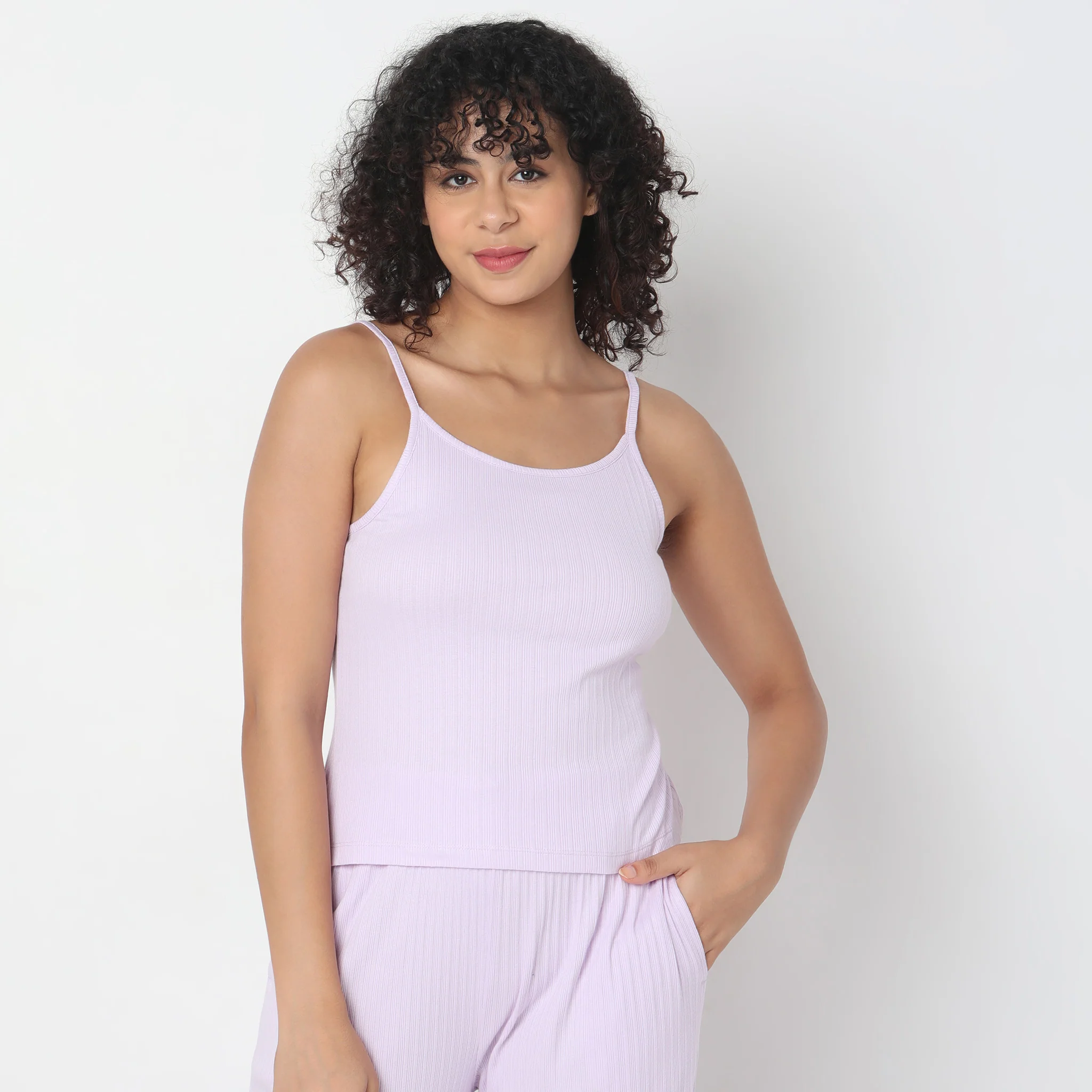 Regular Fit Solid Lounge Slip - Image 2
