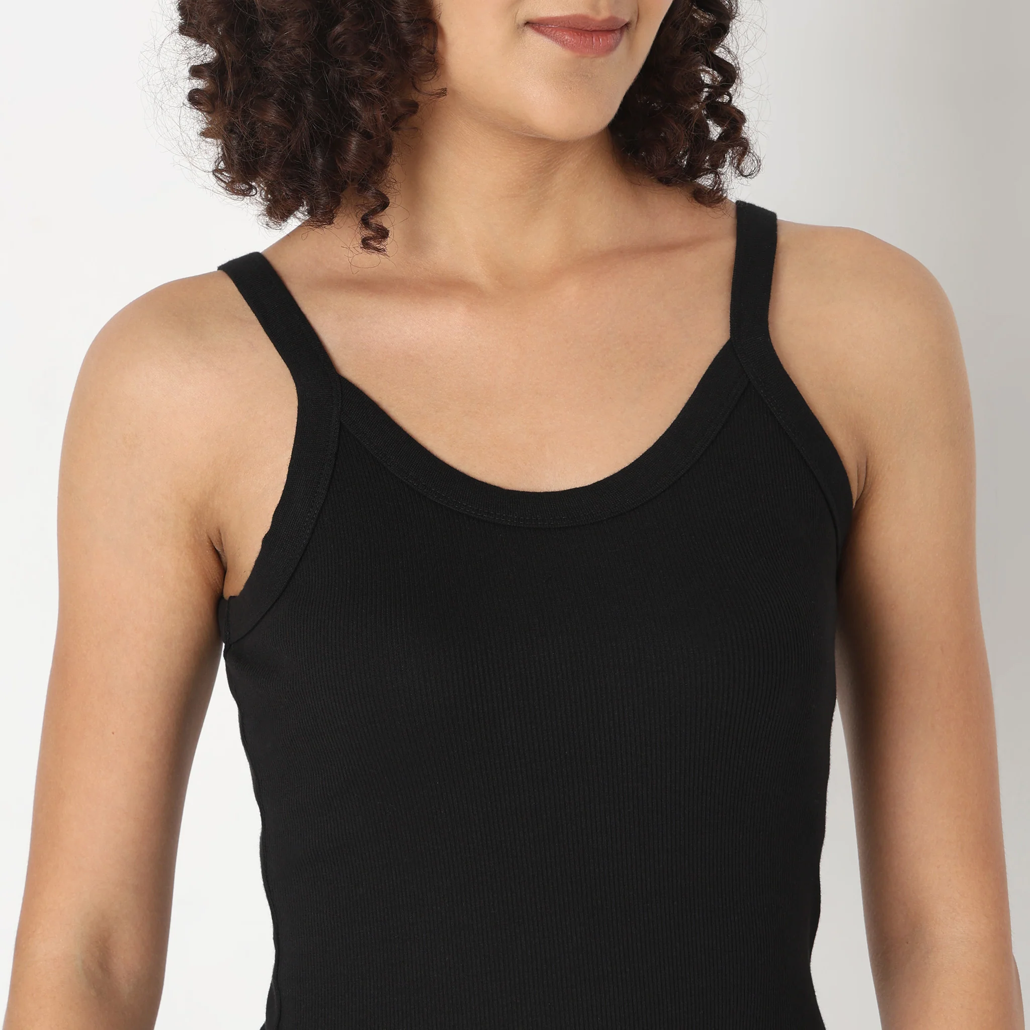 Regular Fit Solid Lounge Slip - Image 5