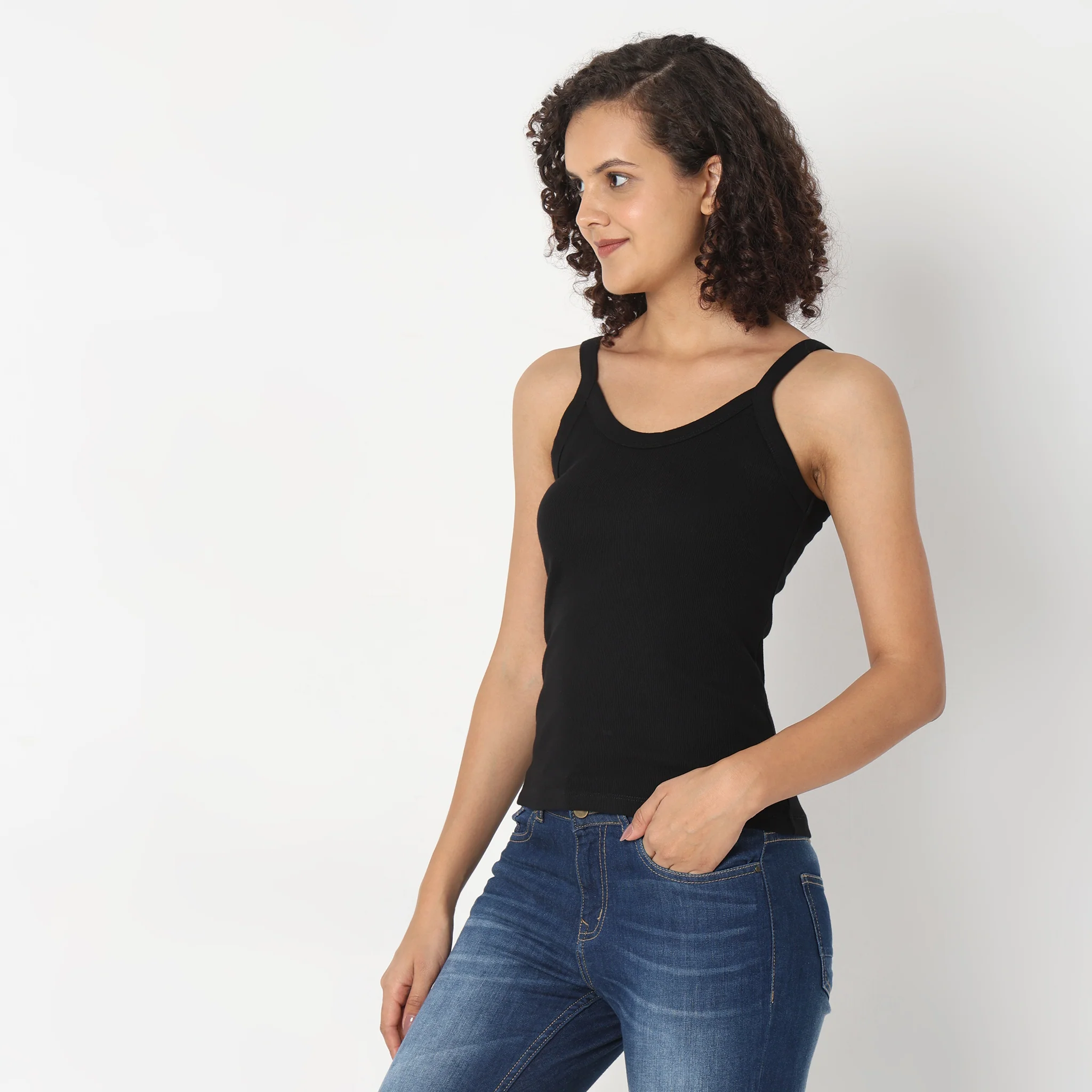 Regular Fit Solid Lounge Slip - Image 6