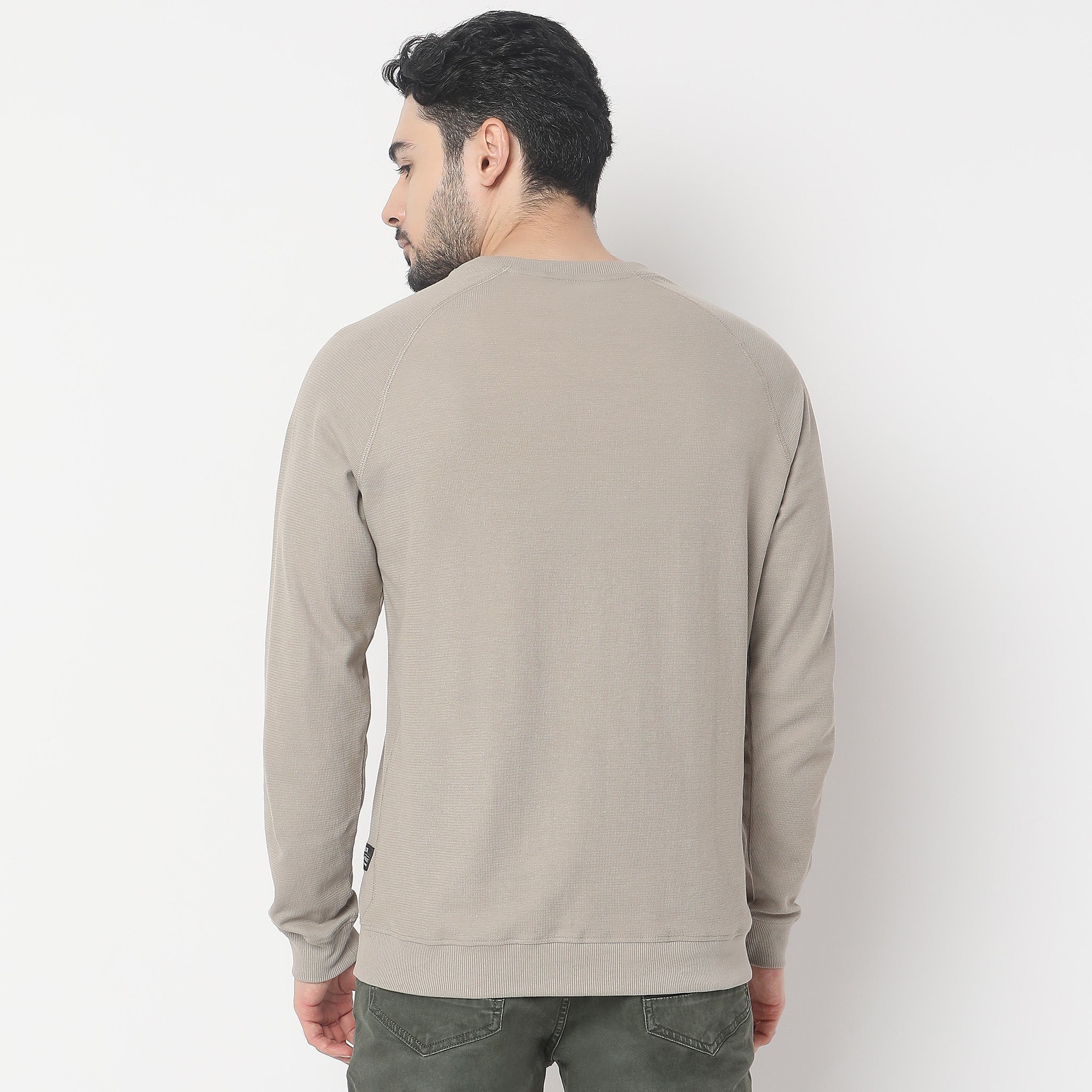 Lumberjack™ Authentic Pull Over With Micro Structure Comfort Blend - Regular Fit Solid - Image 3
