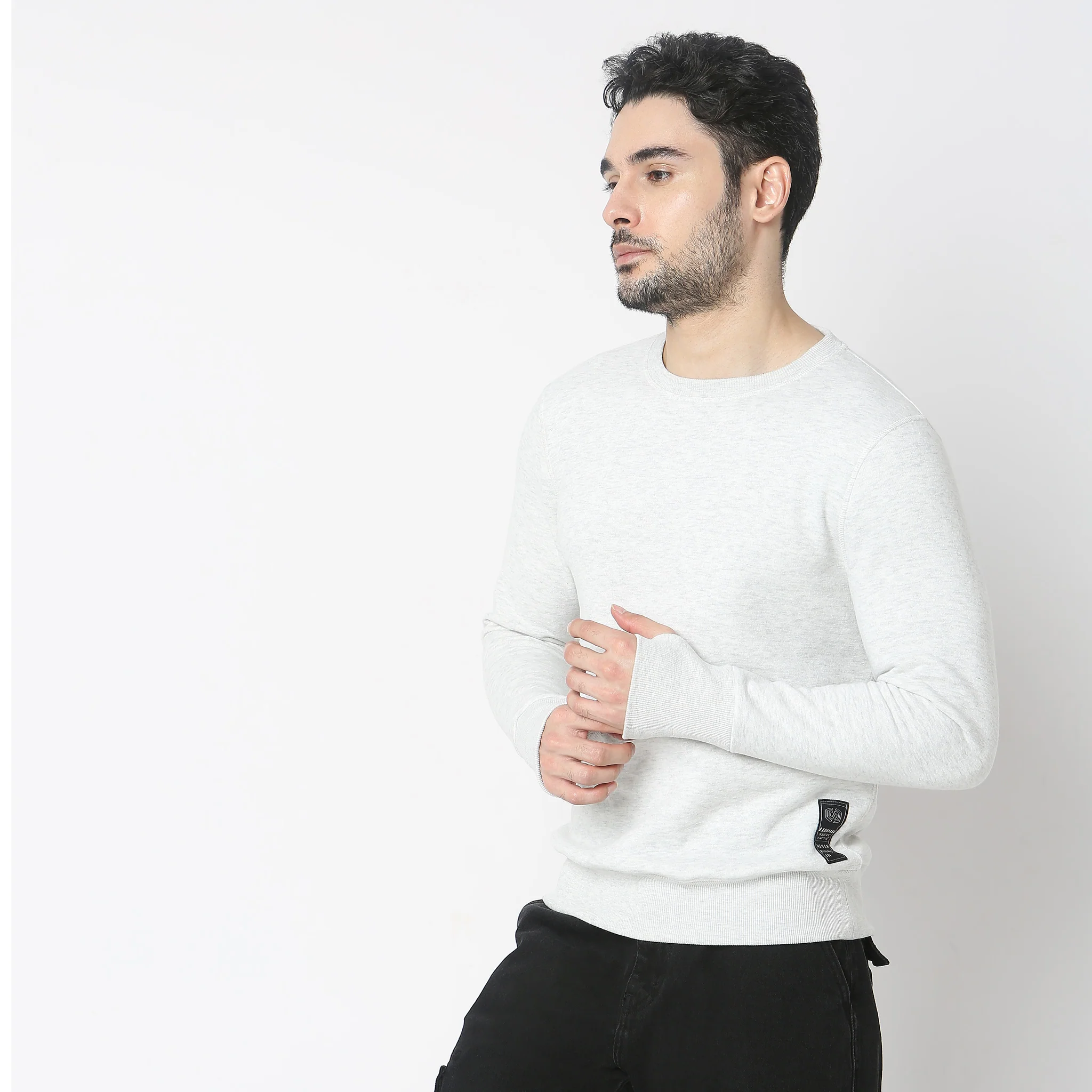 UltraSoft Sweats™ - Ultra Soft Fleece for Warm and Comfort - Regular Fit Solid Sweatshirt - Image 15