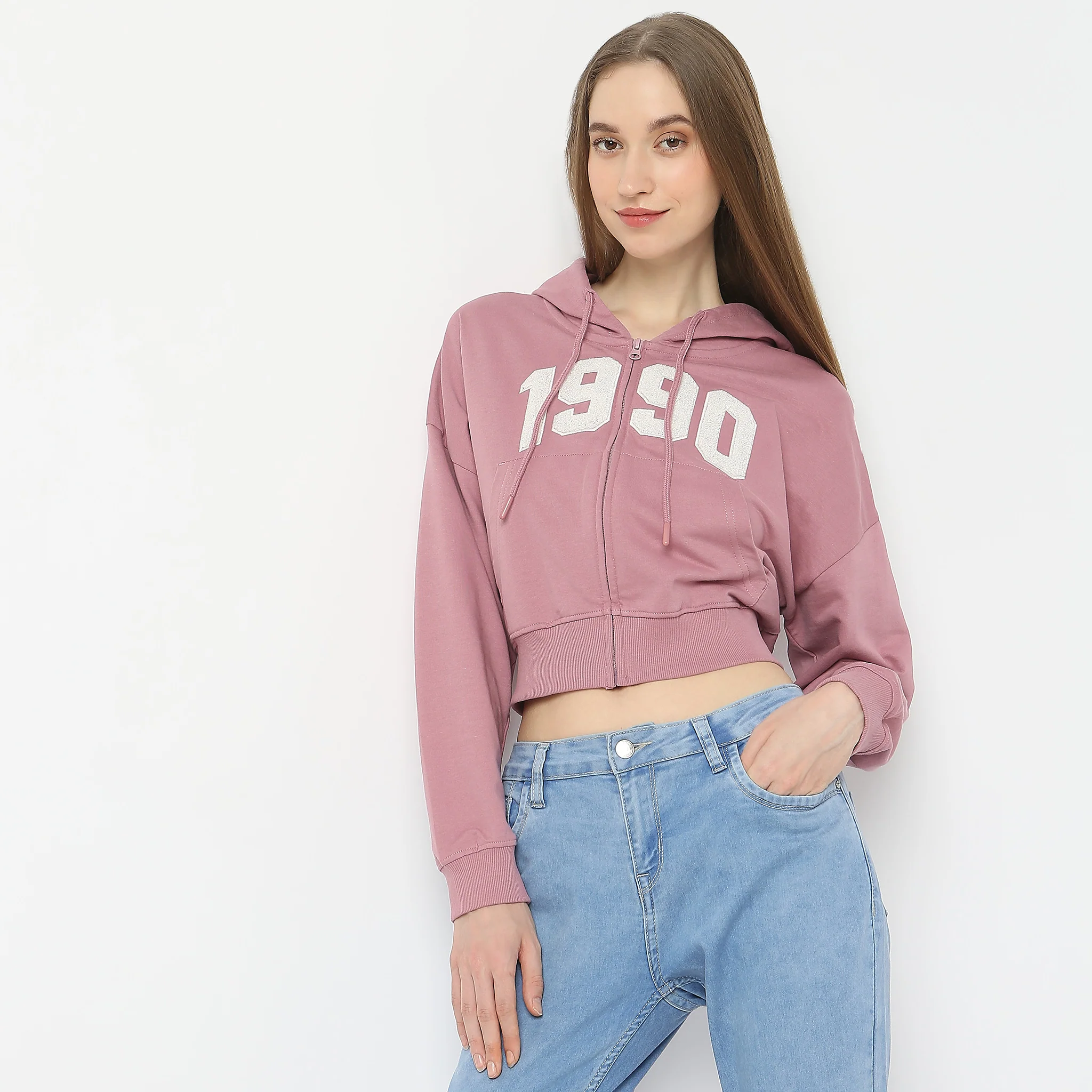Regular Fit Solid Sweatshirt - Image 5