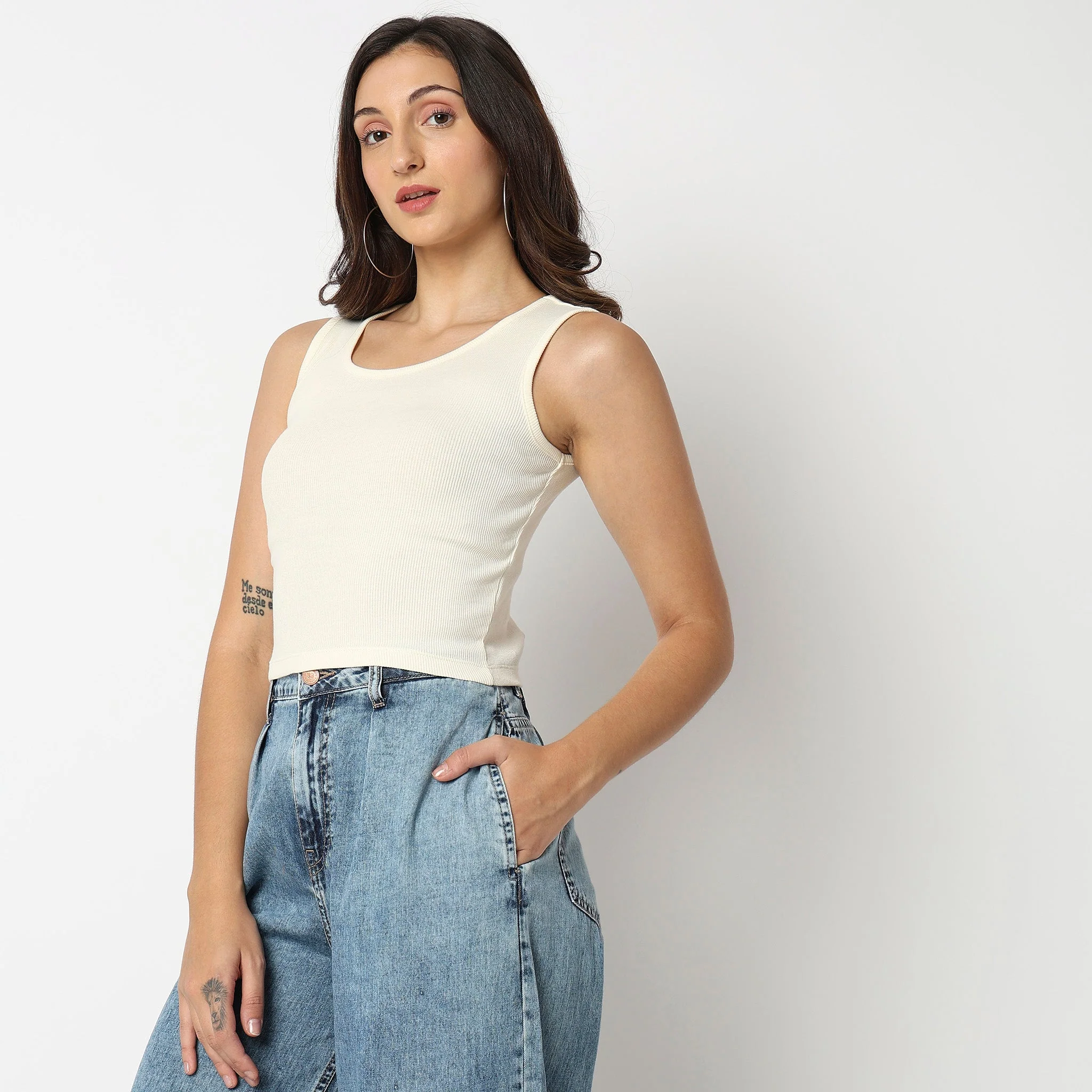 Tank Top - Solid - Regular Fit - Image 2