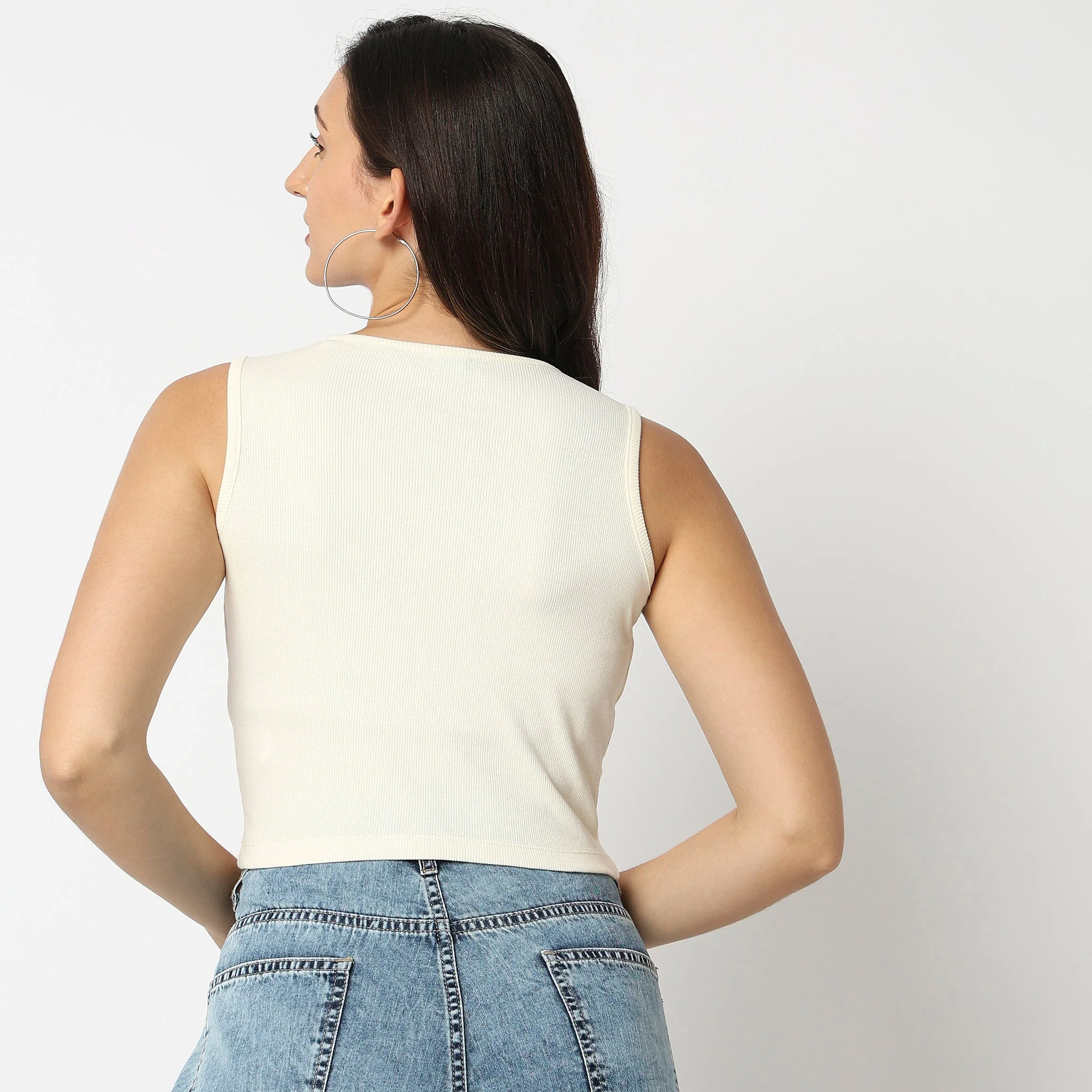 Tank Top - Solid - Regular Fit - Image 3