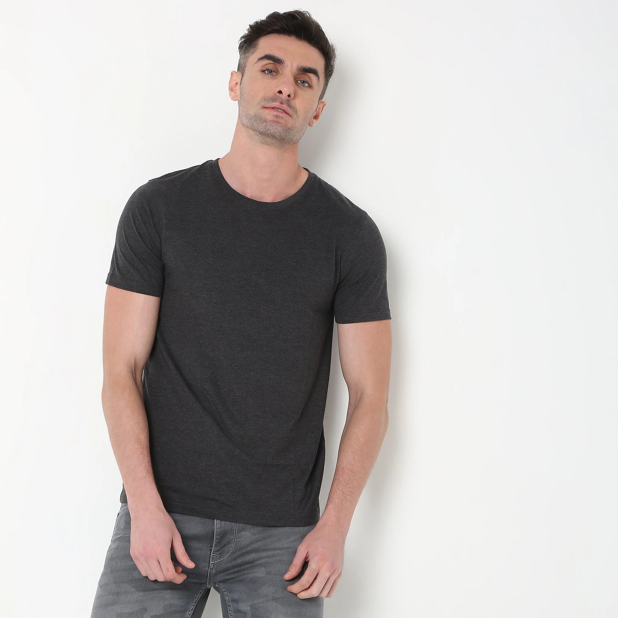 Double Dyed Crew™ Tees - Regular Fit - Must Have Essential Super Soft Handfeel & Quick Dry - Image 12