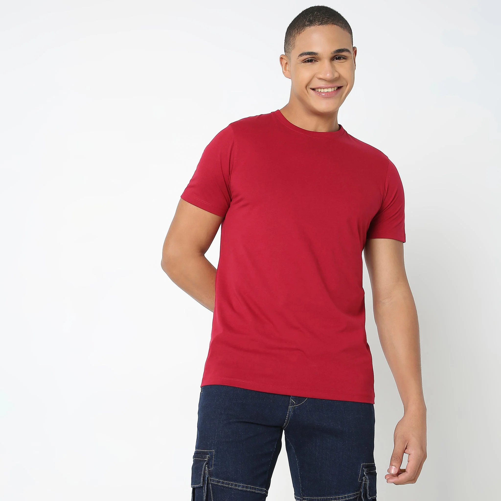 Double Dyed Crew™ Tees - Regular Fit - Must Have Essential Super Soft Handfeel & Quick Dry - Image 33