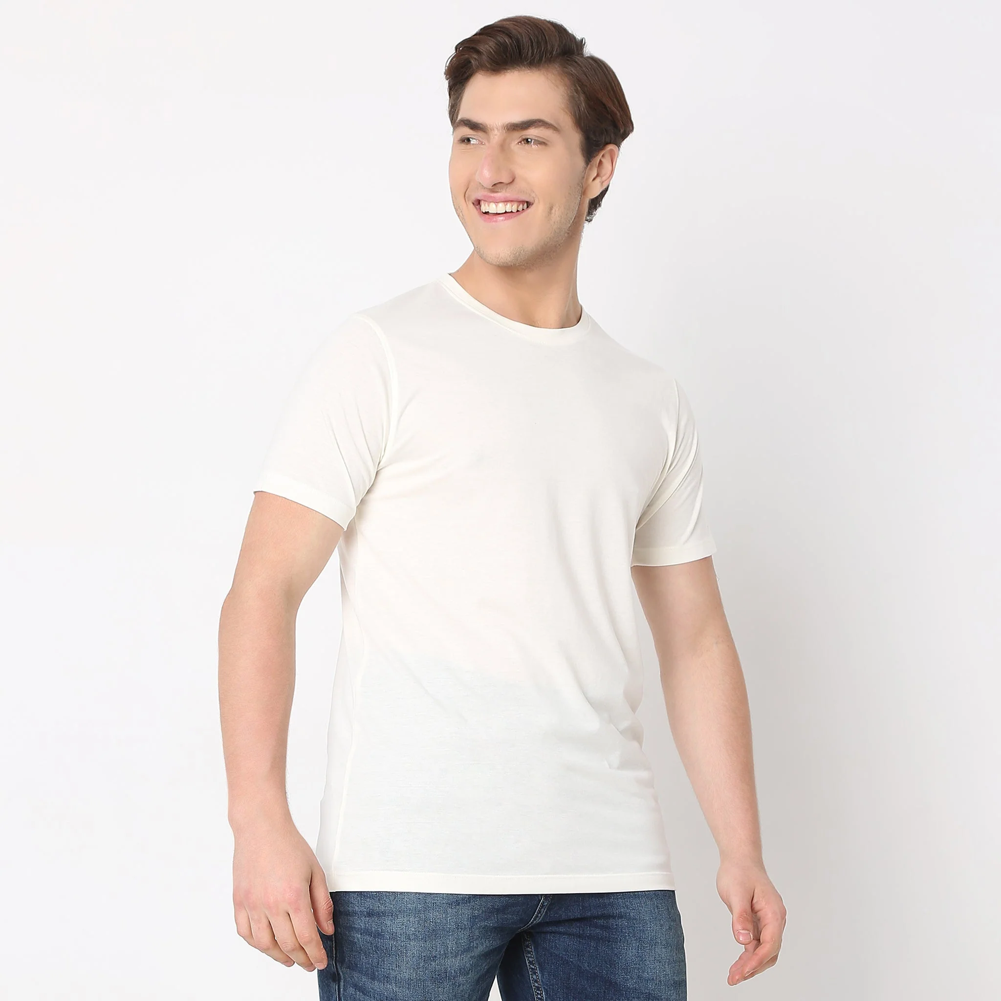 Double Dyed Crew™ Tees - Regular Fit - Must Have Essential Super Soft Handfeel & Quick Dry - Image 46