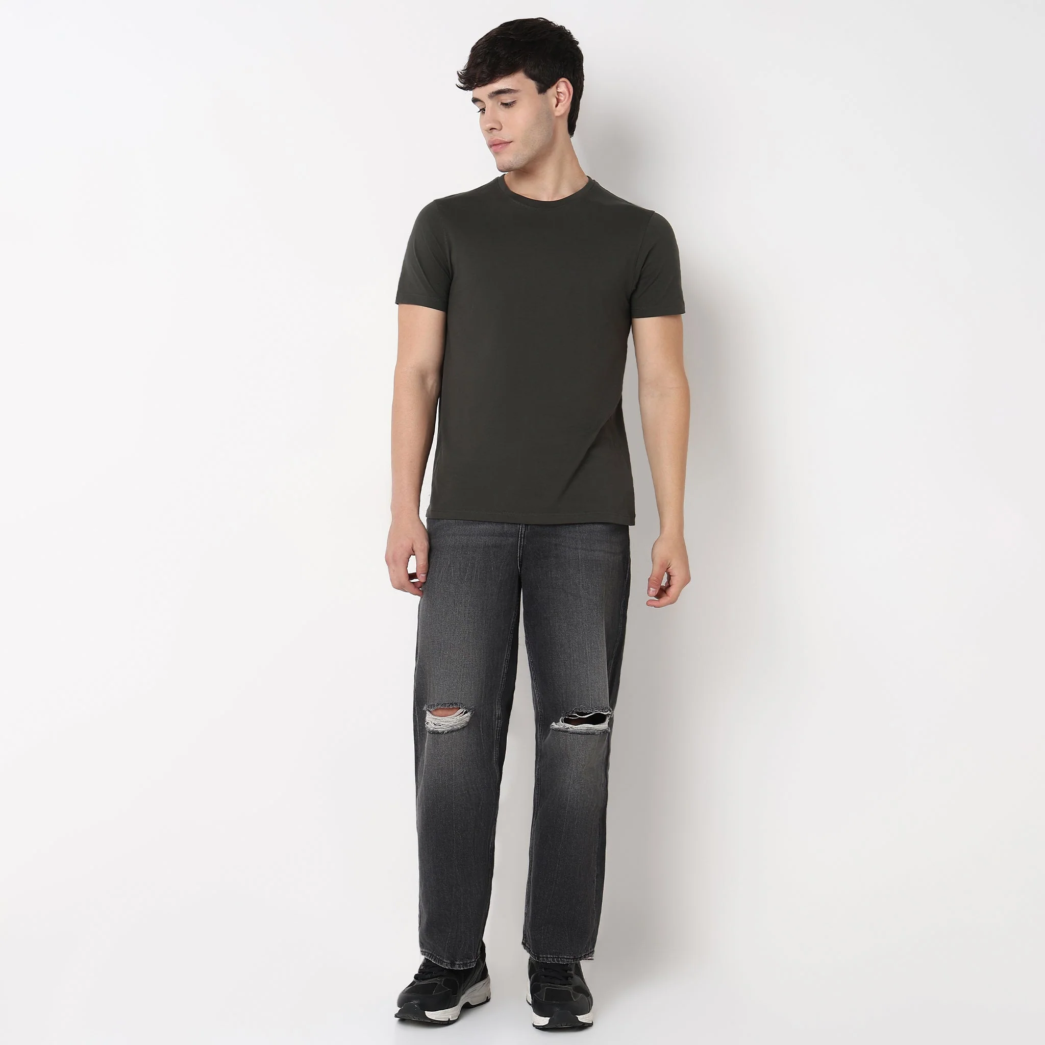 Double Dyed Crew™ Tees - Regular Fit - Must Have Essential Super Soft Handfeel & Quick Dry - Image 57
