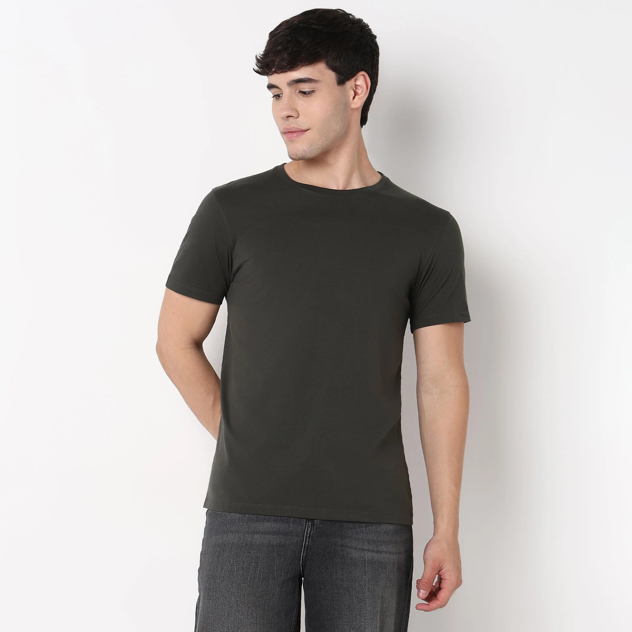 Double Dyed Crew™ Tees - Regular Fit - Must Have Essential Super Soft Handfeel & Quick Dry - Image 58