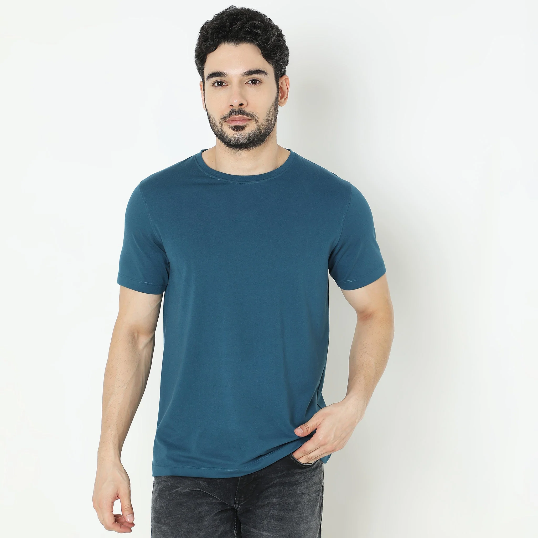 Double Dyed Crew™ Tees - Regular Fit - Must Have Essential Super Soft Handfeel & Quick Dry - Image 62