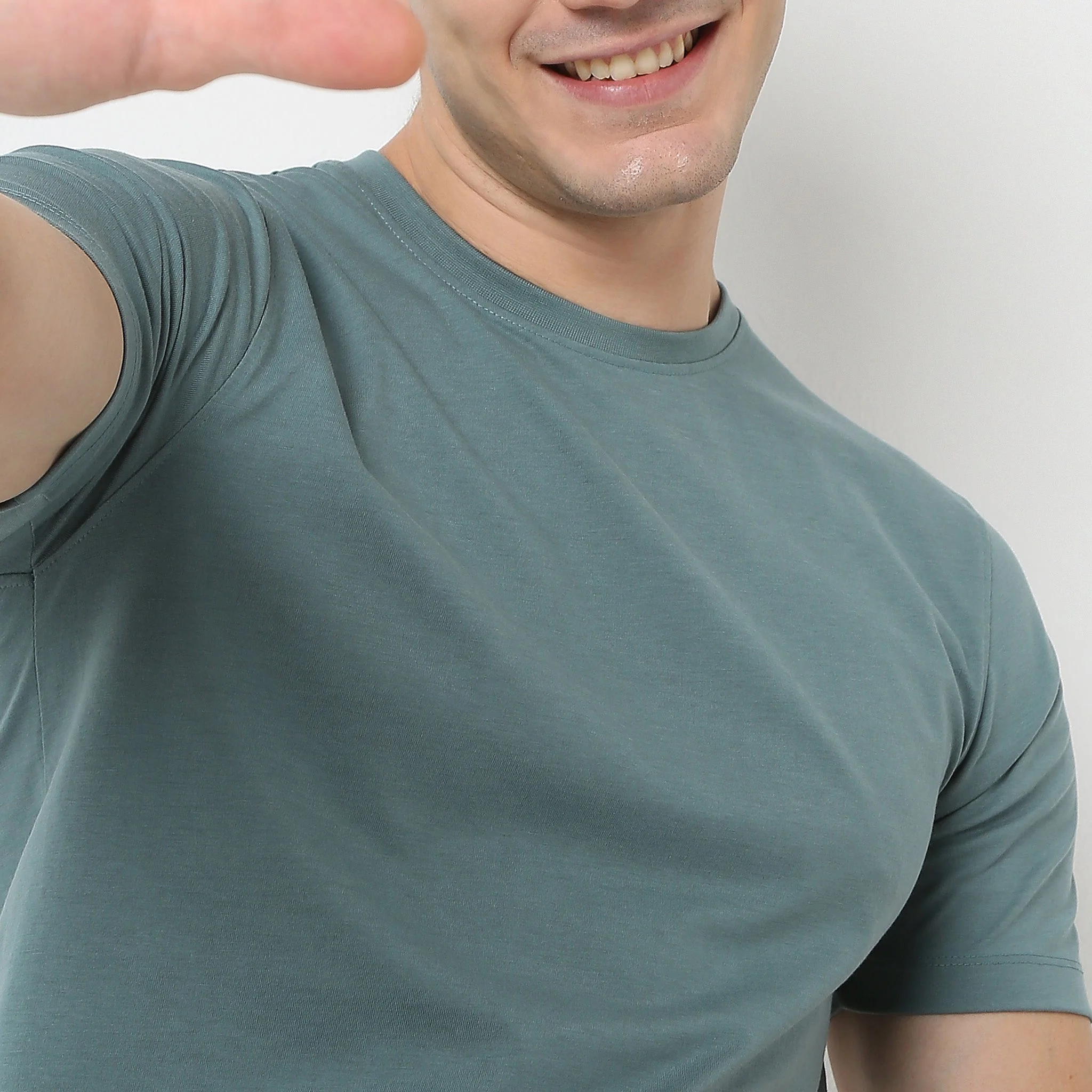 Double Dyed Crew™ Tees - Regular Fit - Must Have Essential Super Soft Handfeel & Quick Dry - Image 9