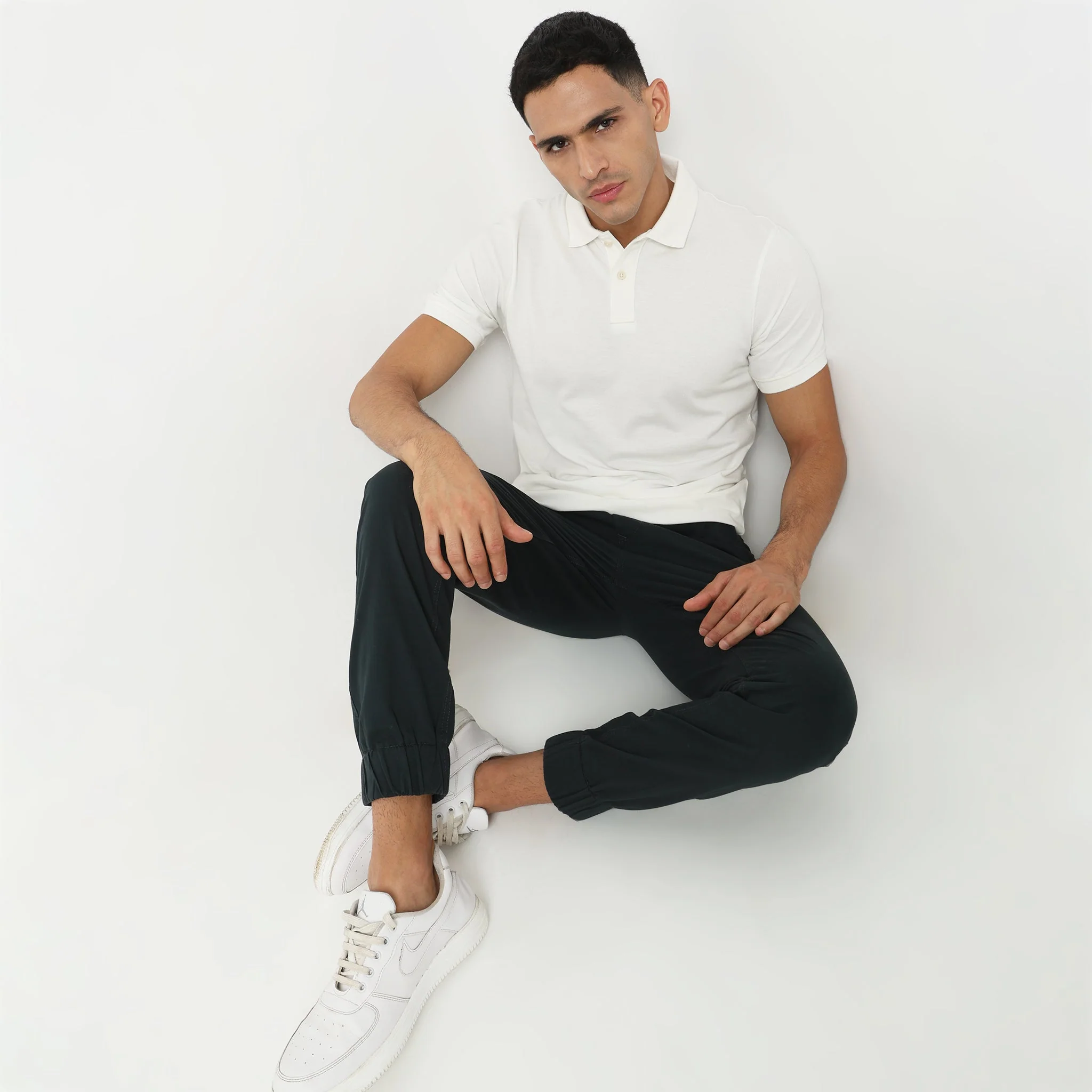 Double Dyed Polo™ T-Shirt With Anti-Curl Collar Pique Knit - Image 56