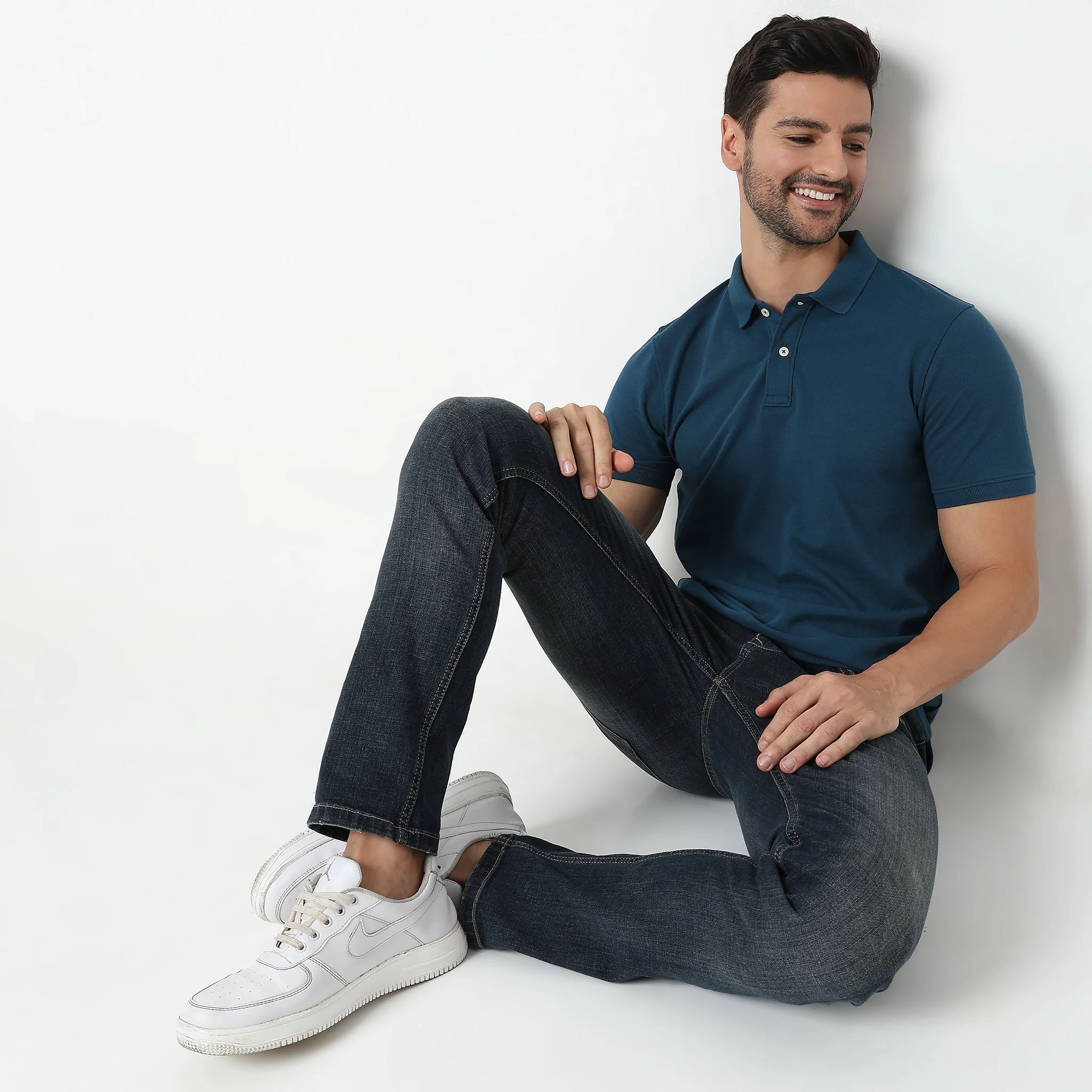 Double Dyed Polo™ T-Shirt With Anti-Curl Collar Pique Knit - Image 71