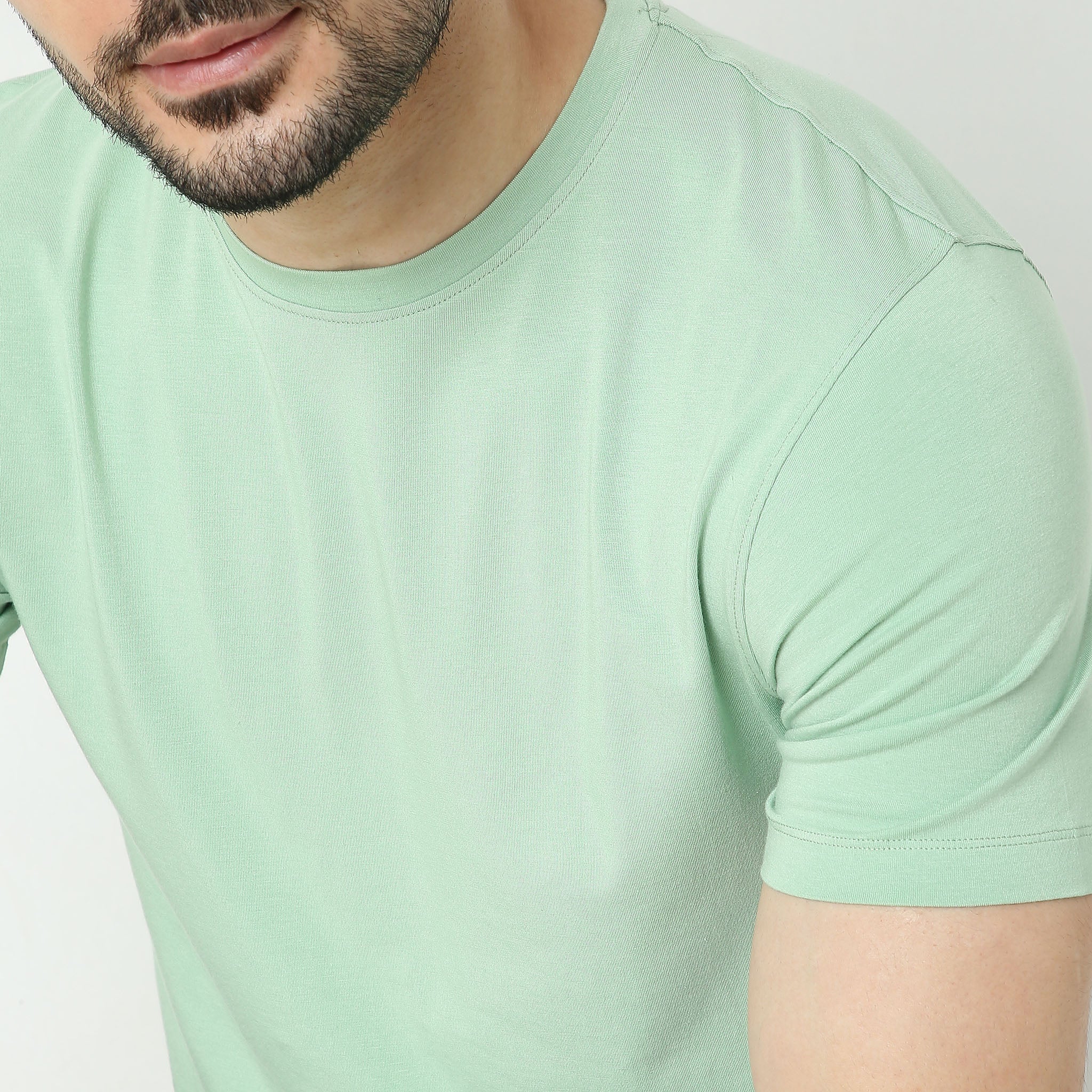 All Day Snug™ - Fine Modal Cotton Luxruy Blend With Japanese Mobilon Comfort - Knitted Solid Lounge T-Shirt - Image 10