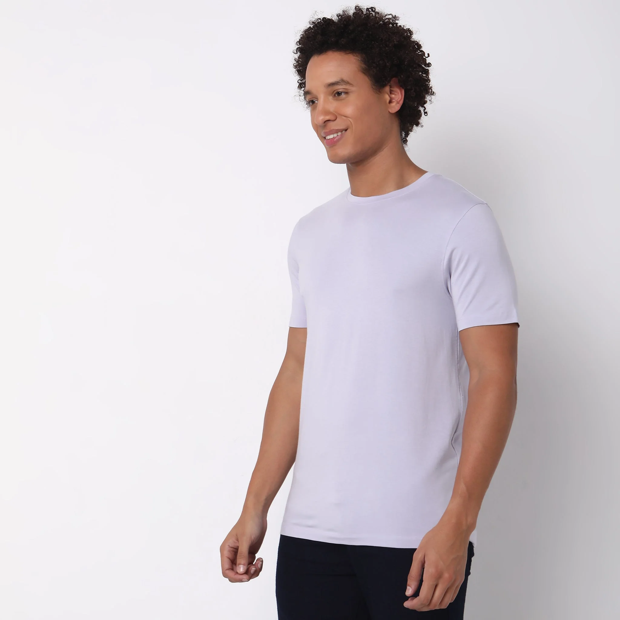 All Day Snug™ - Fine Modal Cotton Luxruy Blend With Japanese Mobilon Comfort - Knitted Solid Lounge T-Shirt - Image 14